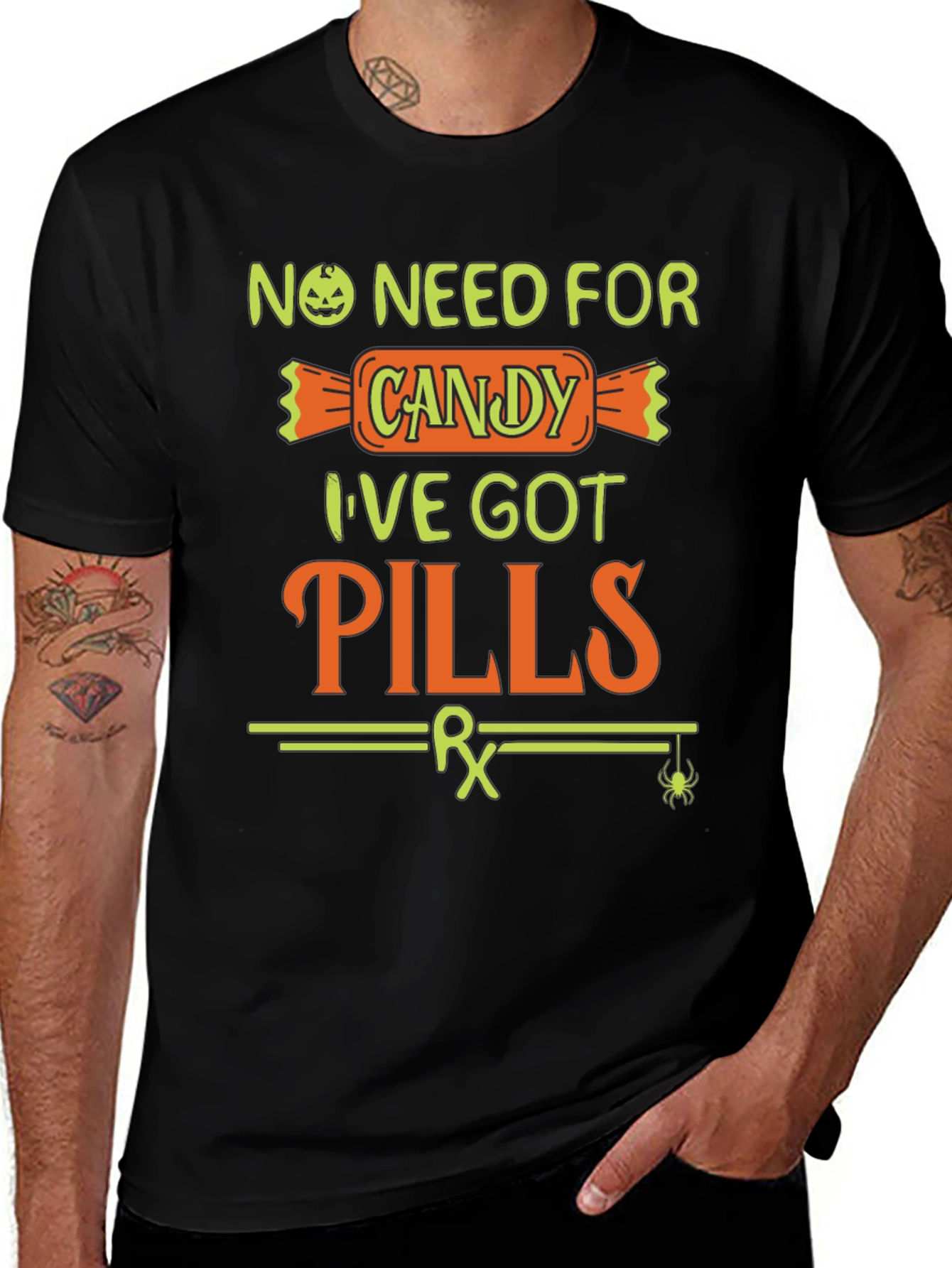 No Need for Candy Halloween T-Shirt