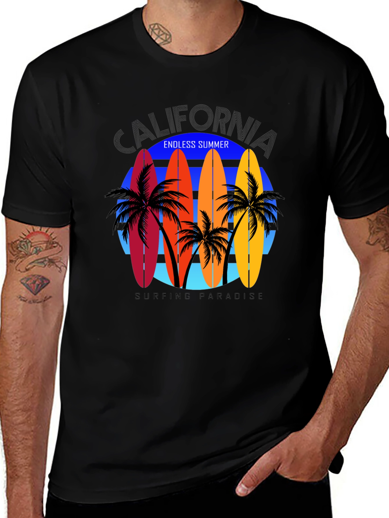 Variant 3 of California Surf Paradise T-Shirt