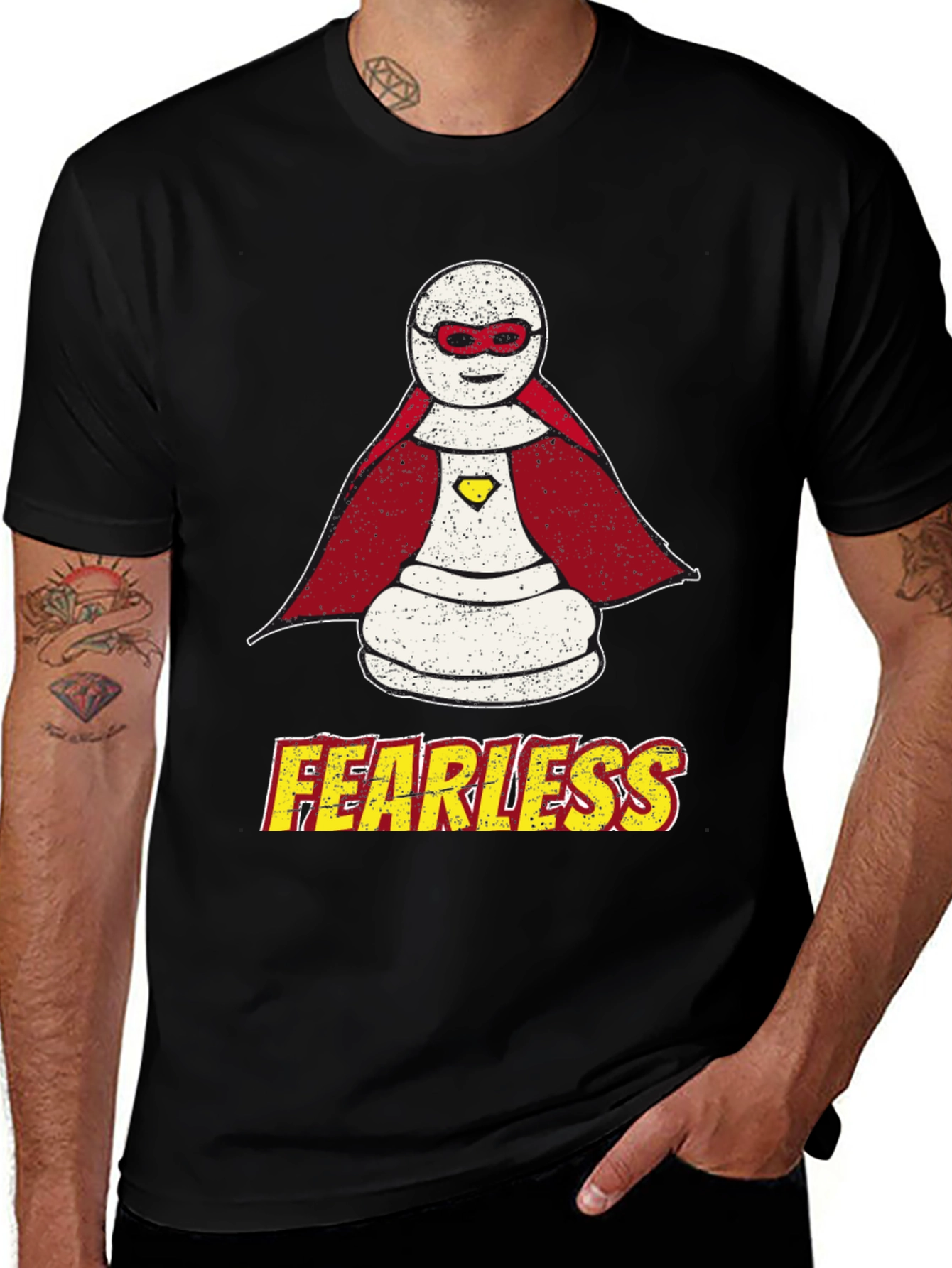 Fearless Hero T-Shirt - Super Pawn