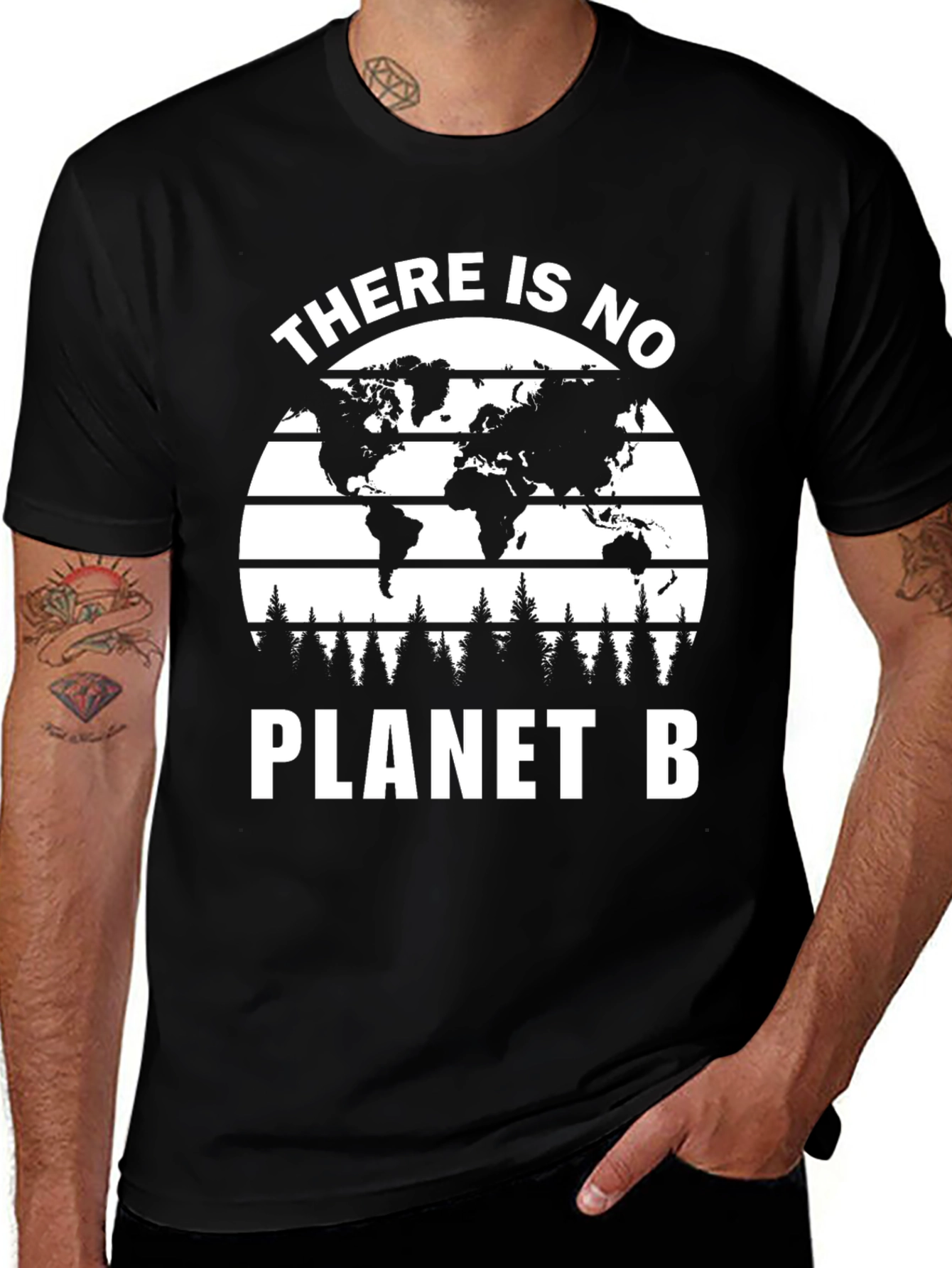 Variant 19 of There is No Planet B T-Shirt - Earth Day Tee