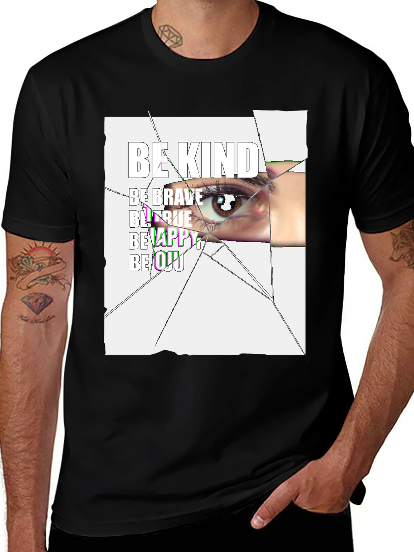 Variant 7 of Be Kind Graphic Tee - Positive Message T-Shirt