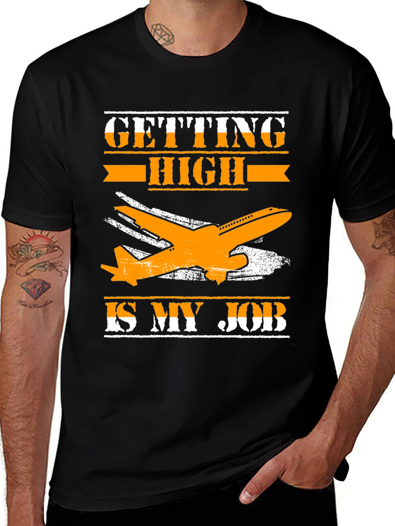 Variant 24 of Getting High Is My Job T-Shirt