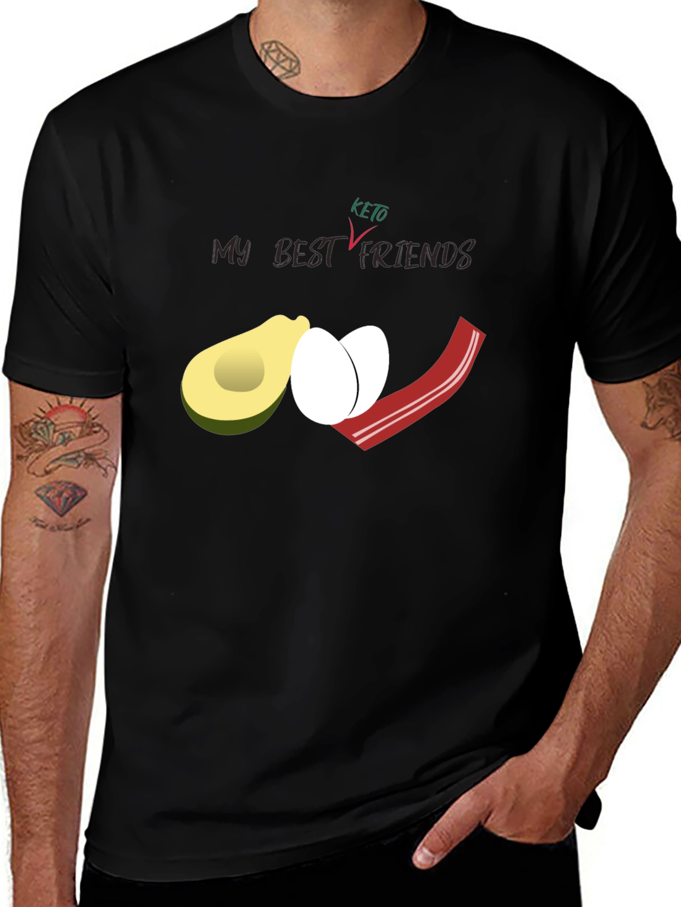 Variant 19 of Keto My Best Friends T-Shirt