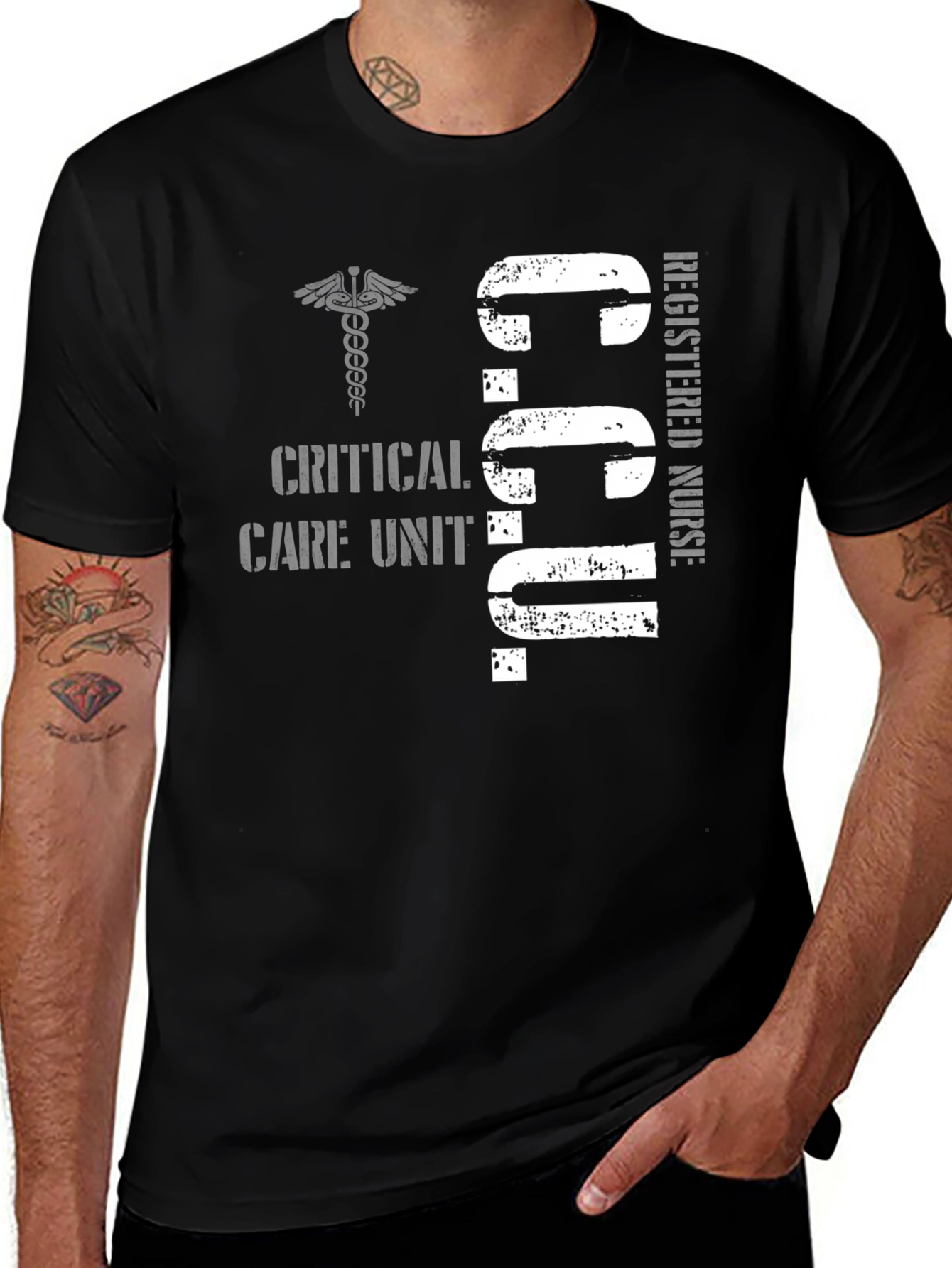 CCU Registered Nurse T-Shirt - Critical Care Apparel