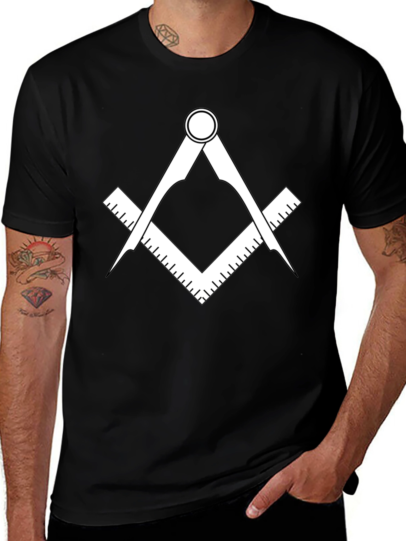 Masonic Square & Compasses T-Shirt