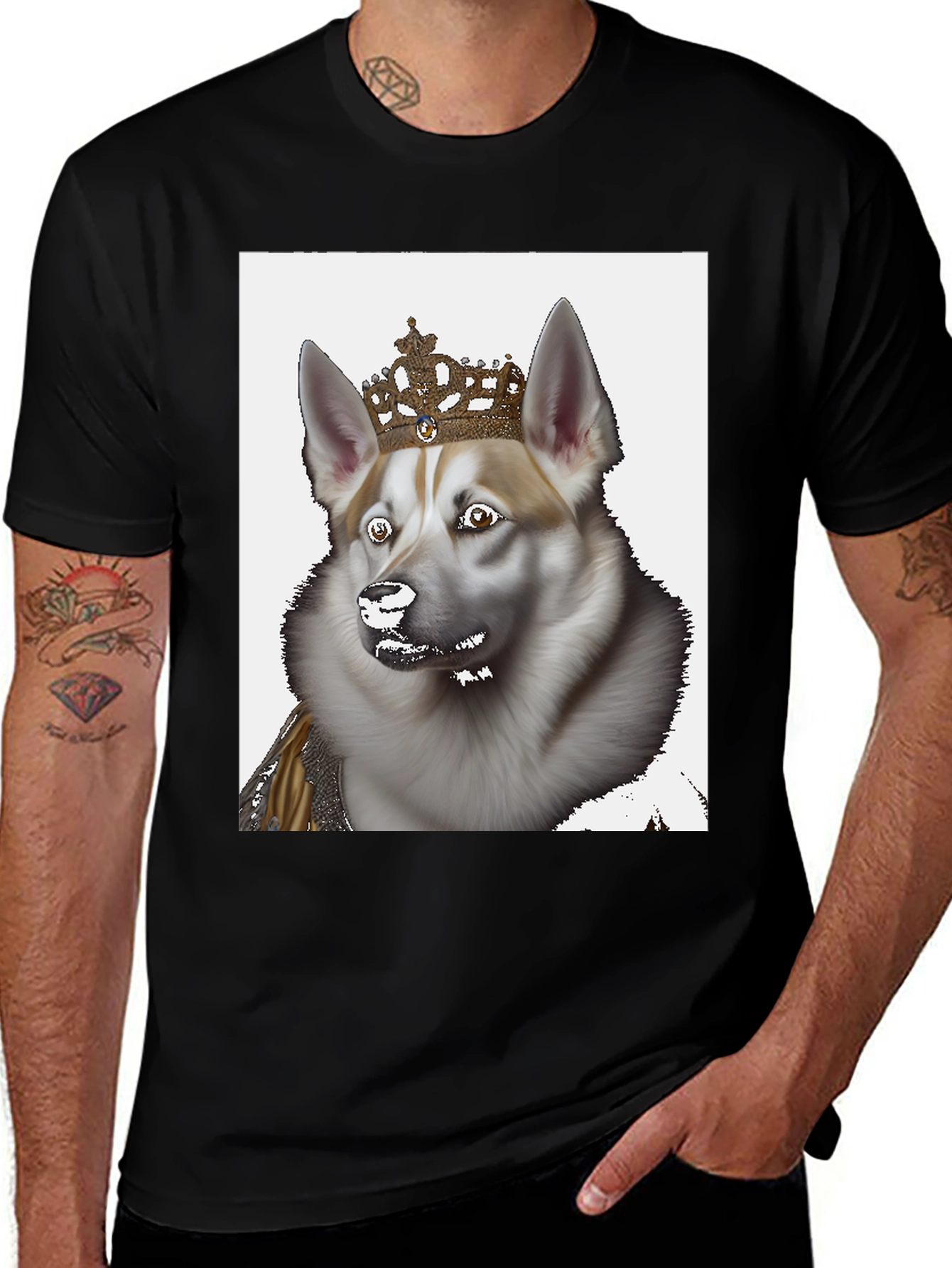 Variant 2 of King Dog Graphic Tee