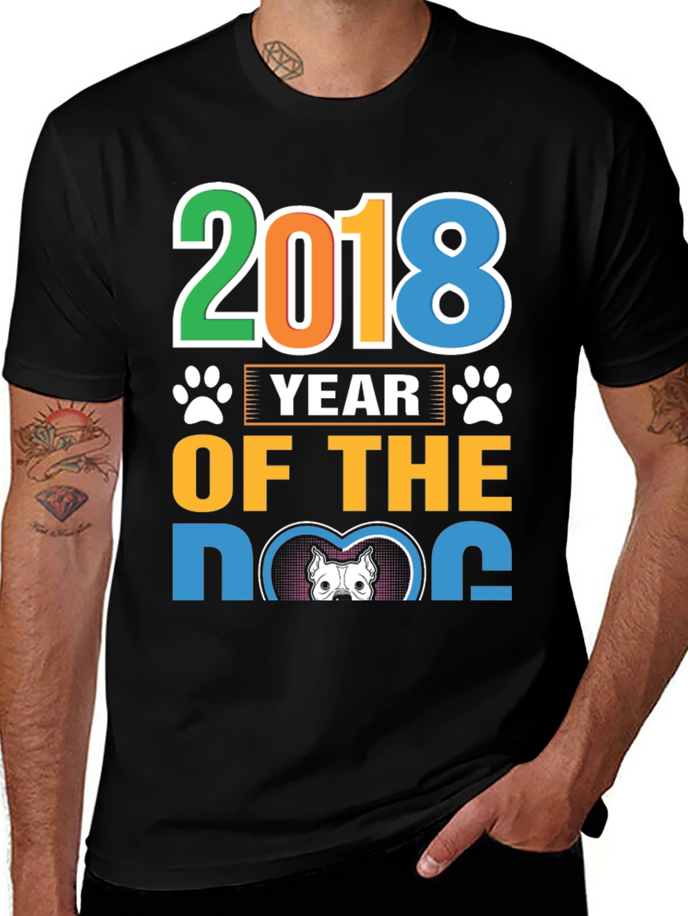 Variant 27 of 2018 Year of the Dog T-Shirt