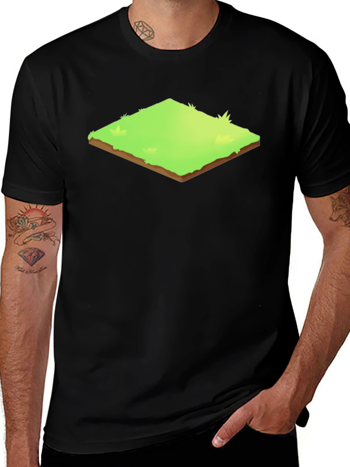 Variant 13 of Minecraft Block T-Shirt - Gamer Tee