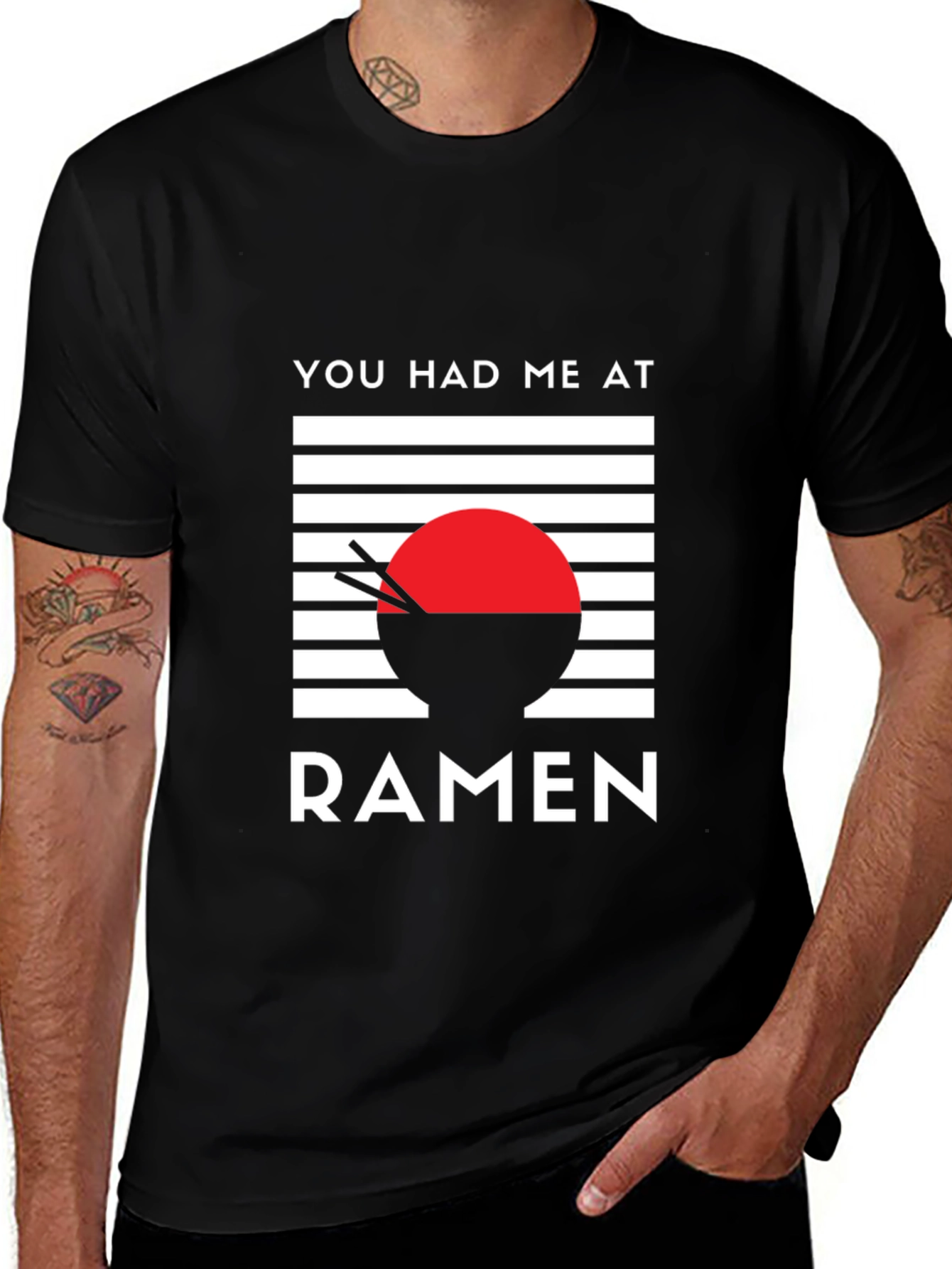 Variant 25 of You Had Me at Ramen - Graphic T-Shirt