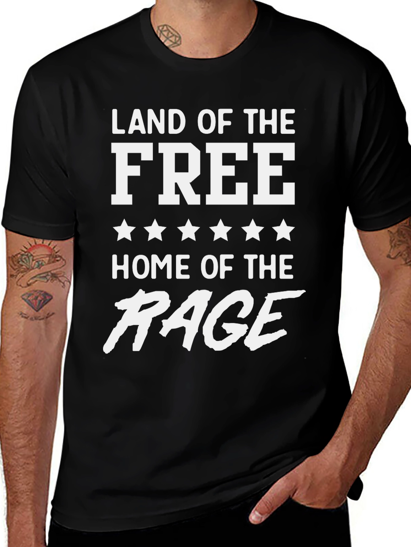 Variant 23 of Land of the Free, Home of the Rage T-Shirt
