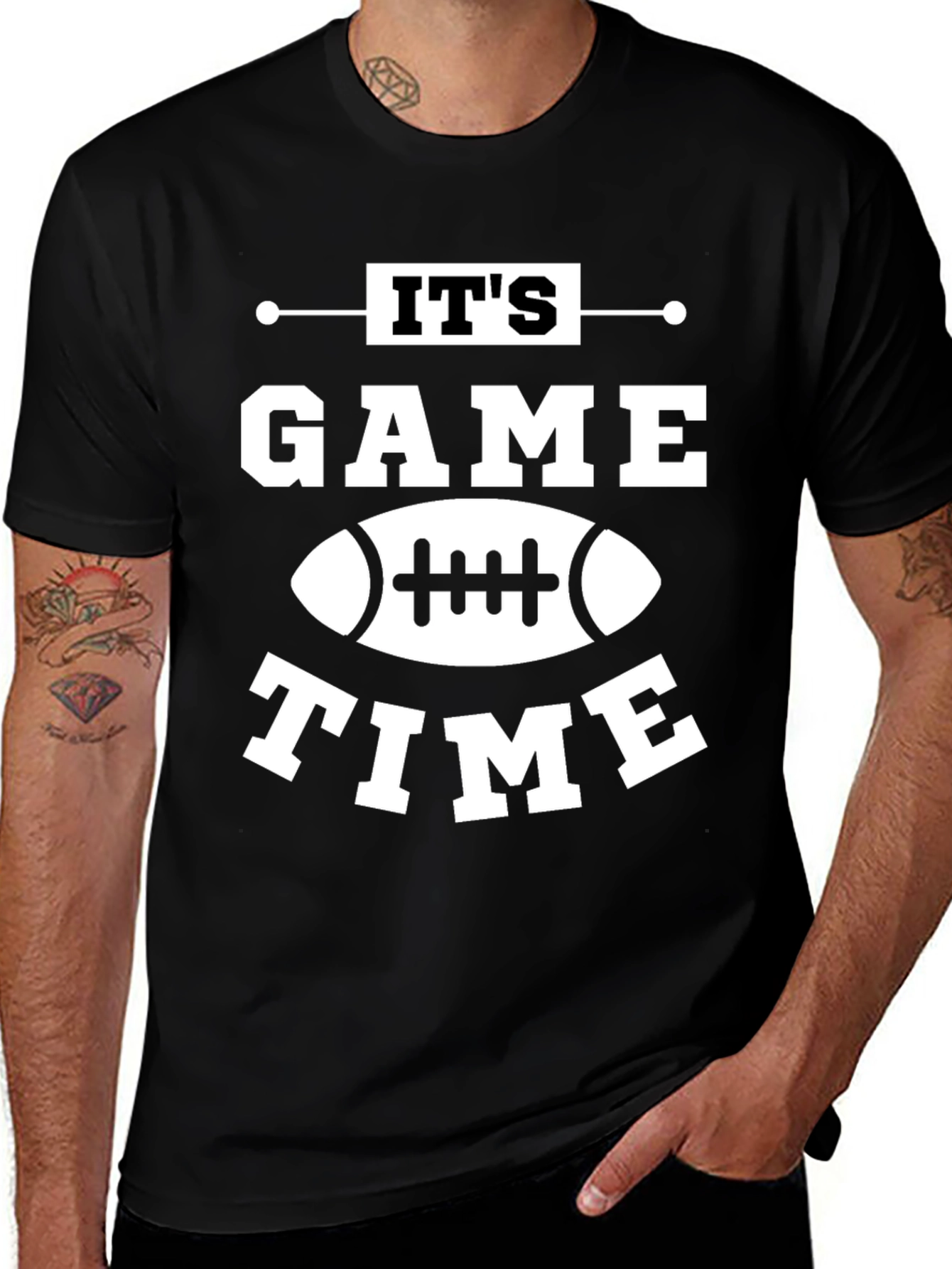 Variant 20 of It's Game Time Football T-Shirt