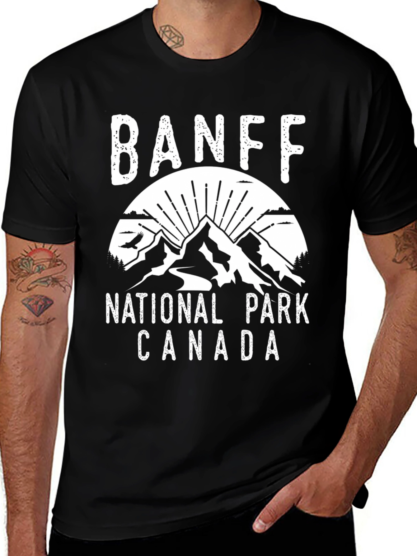 Variant 24 of Banff National Park Canada Graphic T-Shirt