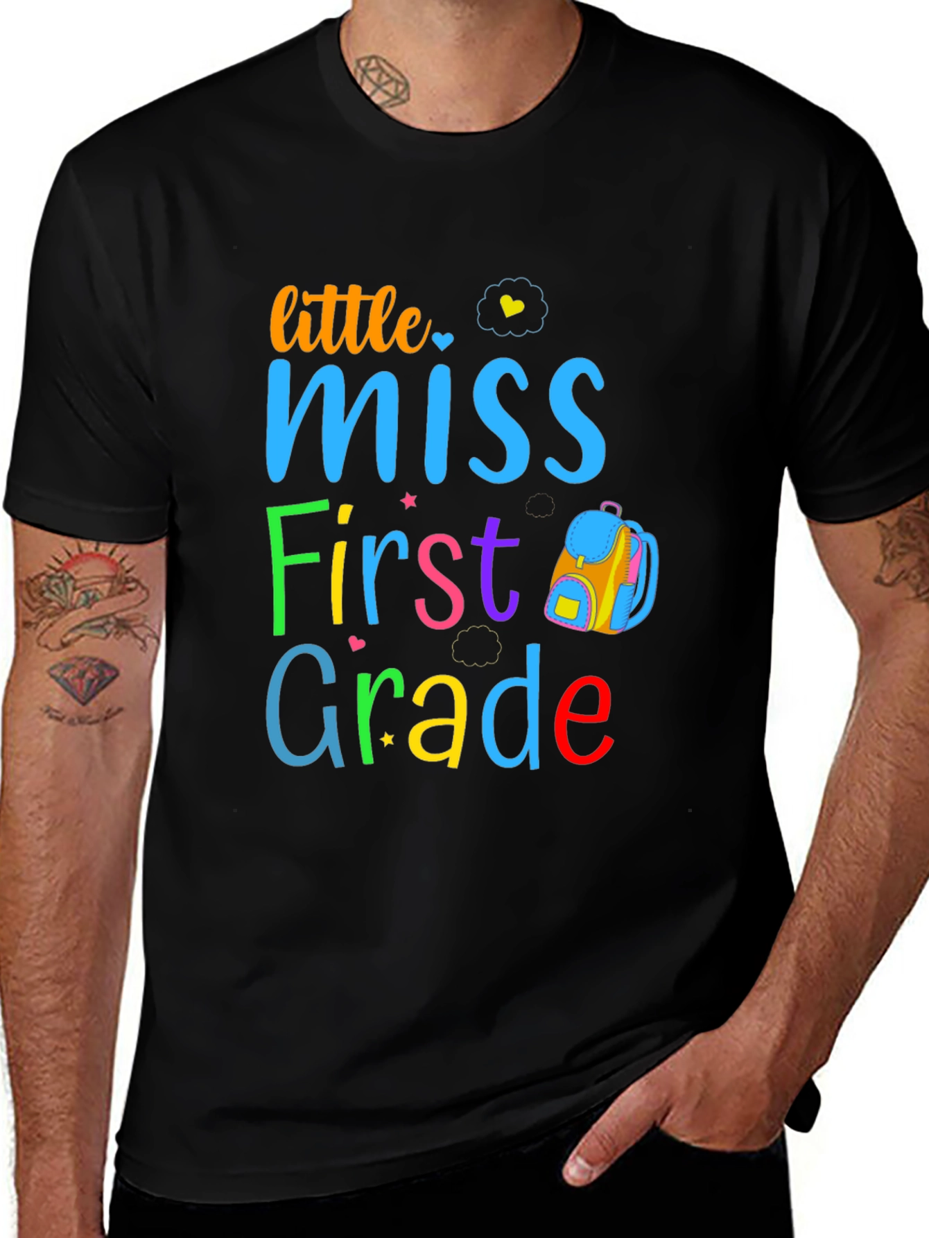 Variant 4 of Little Miss First Grade T-Shirt