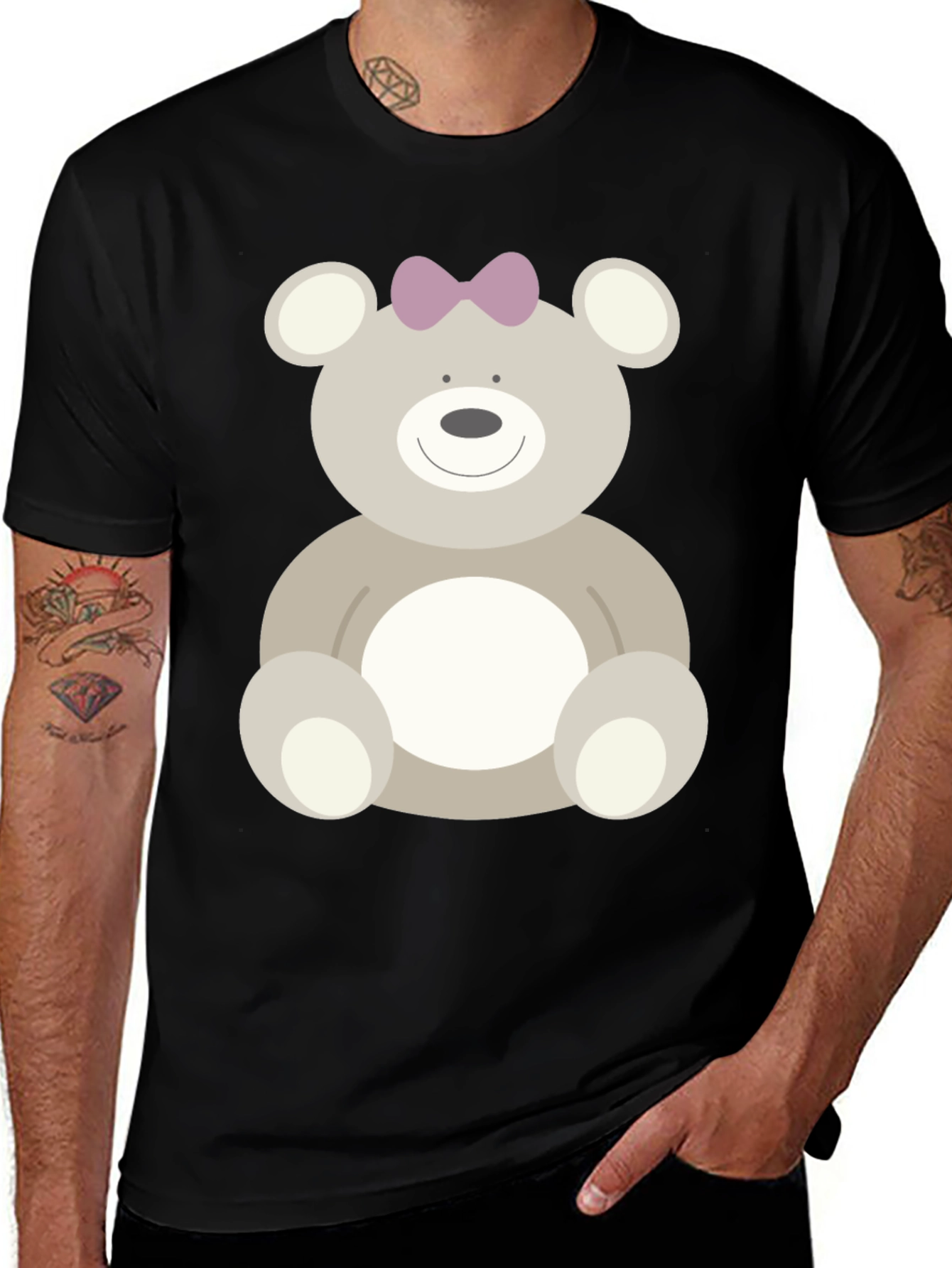 Variant 22 of Cute Bear Graphic T-Shirt