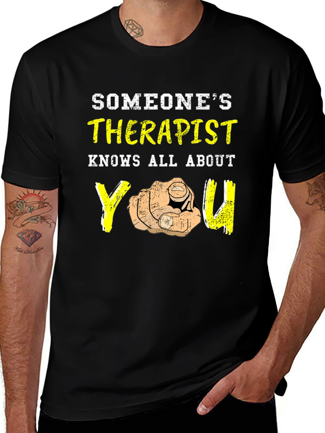 Variant 8 of Someone's Therapist T-Shirt
