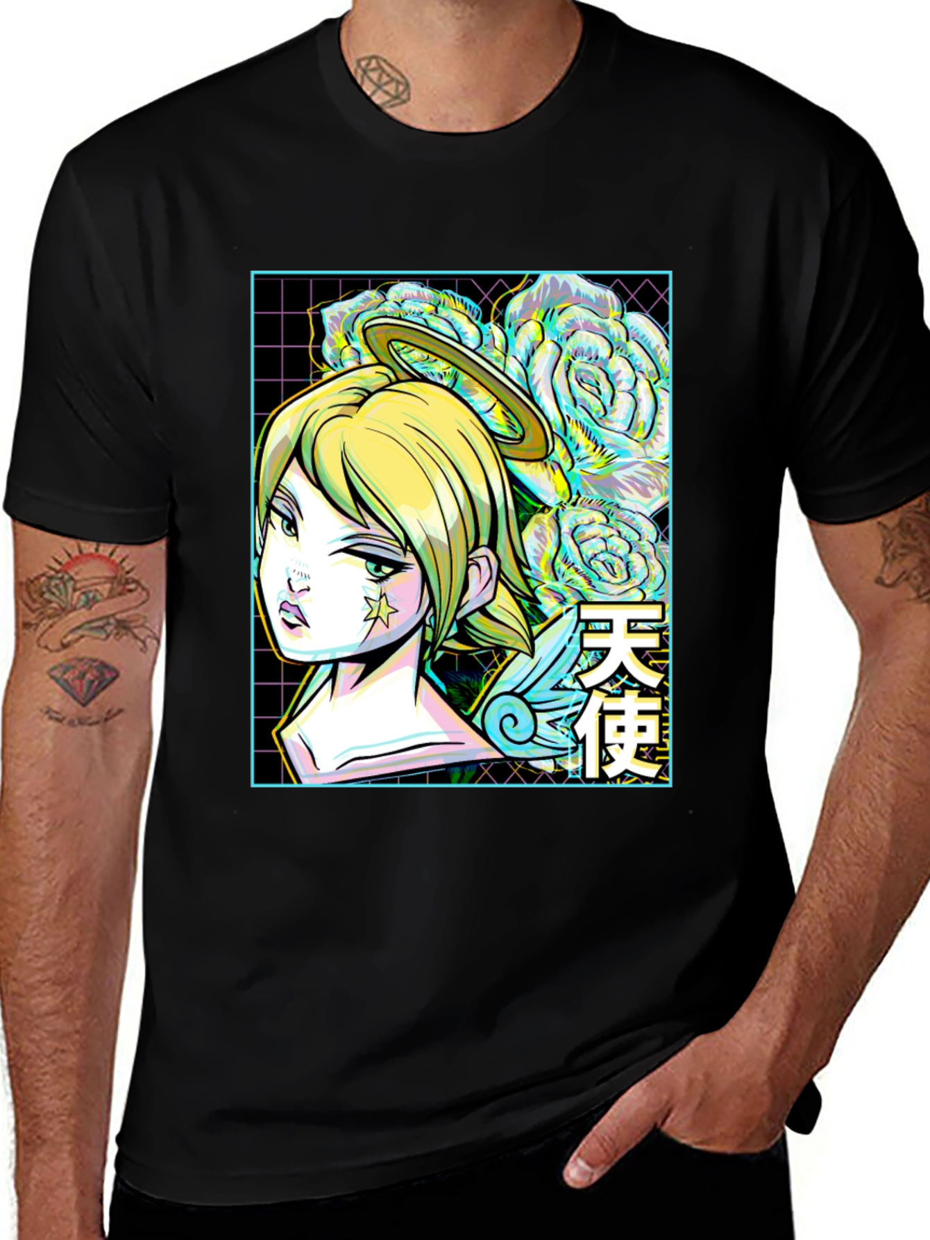 Variant 19 of Anime Angel Graphic T-Shirt