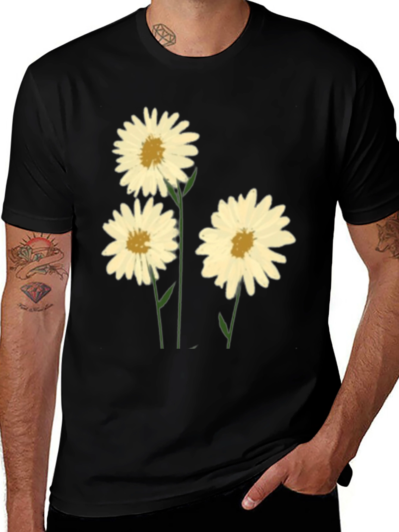 Variant 10 of Daisy Graphic Print Tee