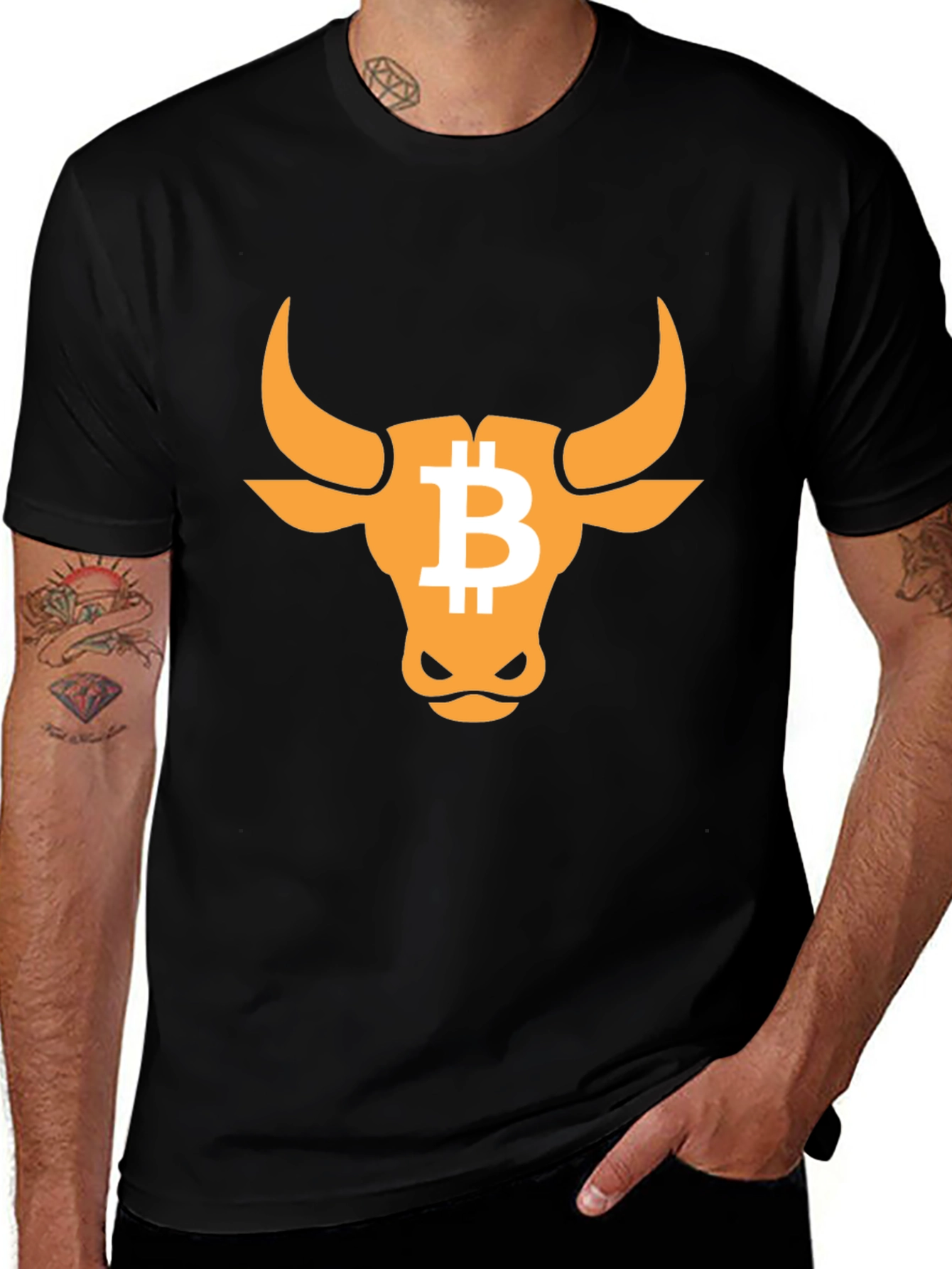 Bitcoin Bull T-Shirt - Crypto Currency Tee