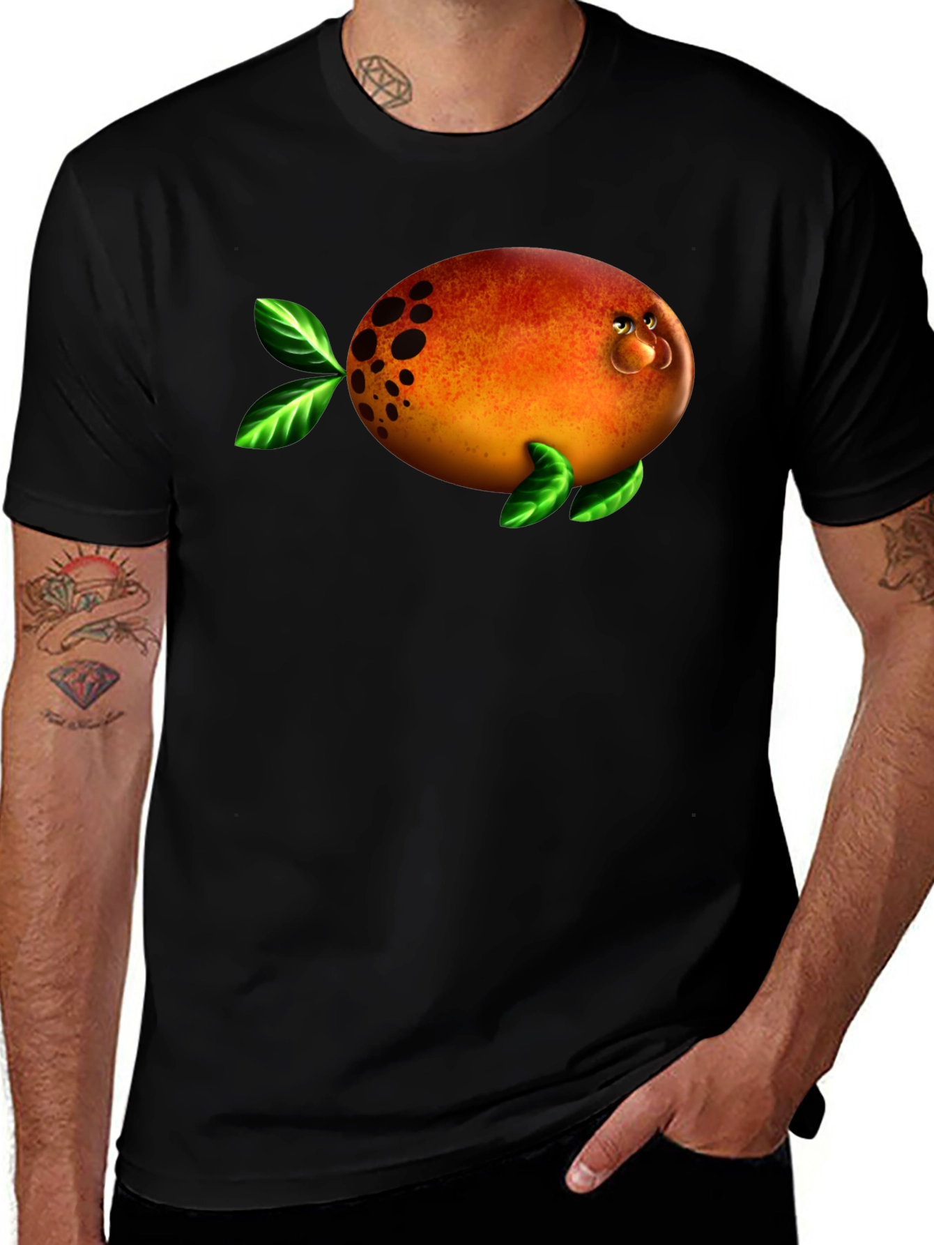 Variant 2 of Mango Fish Graphic T-Shirt
