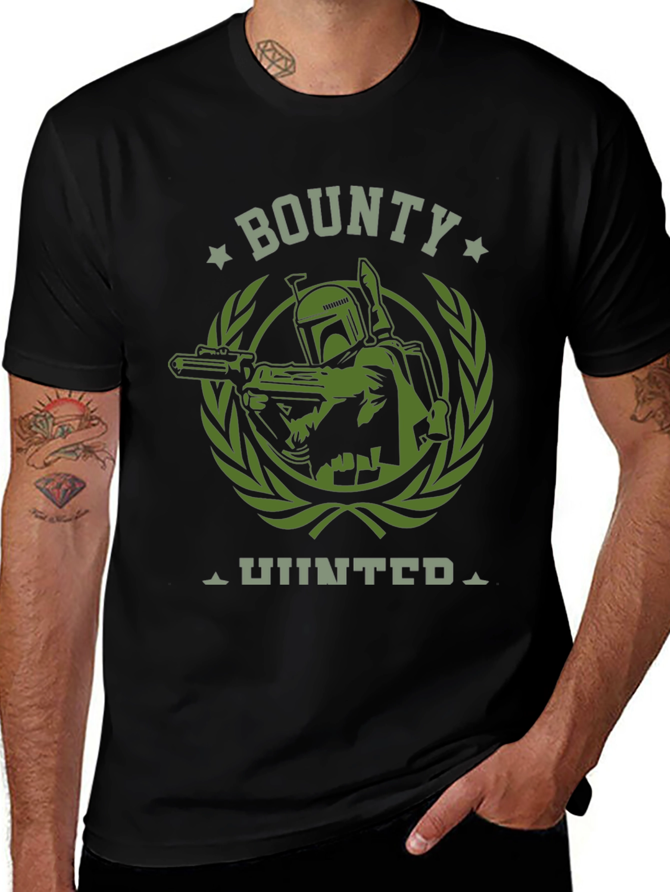Variant 24 of Bounty Hunter Graphic Tee - Star Wars Inspired