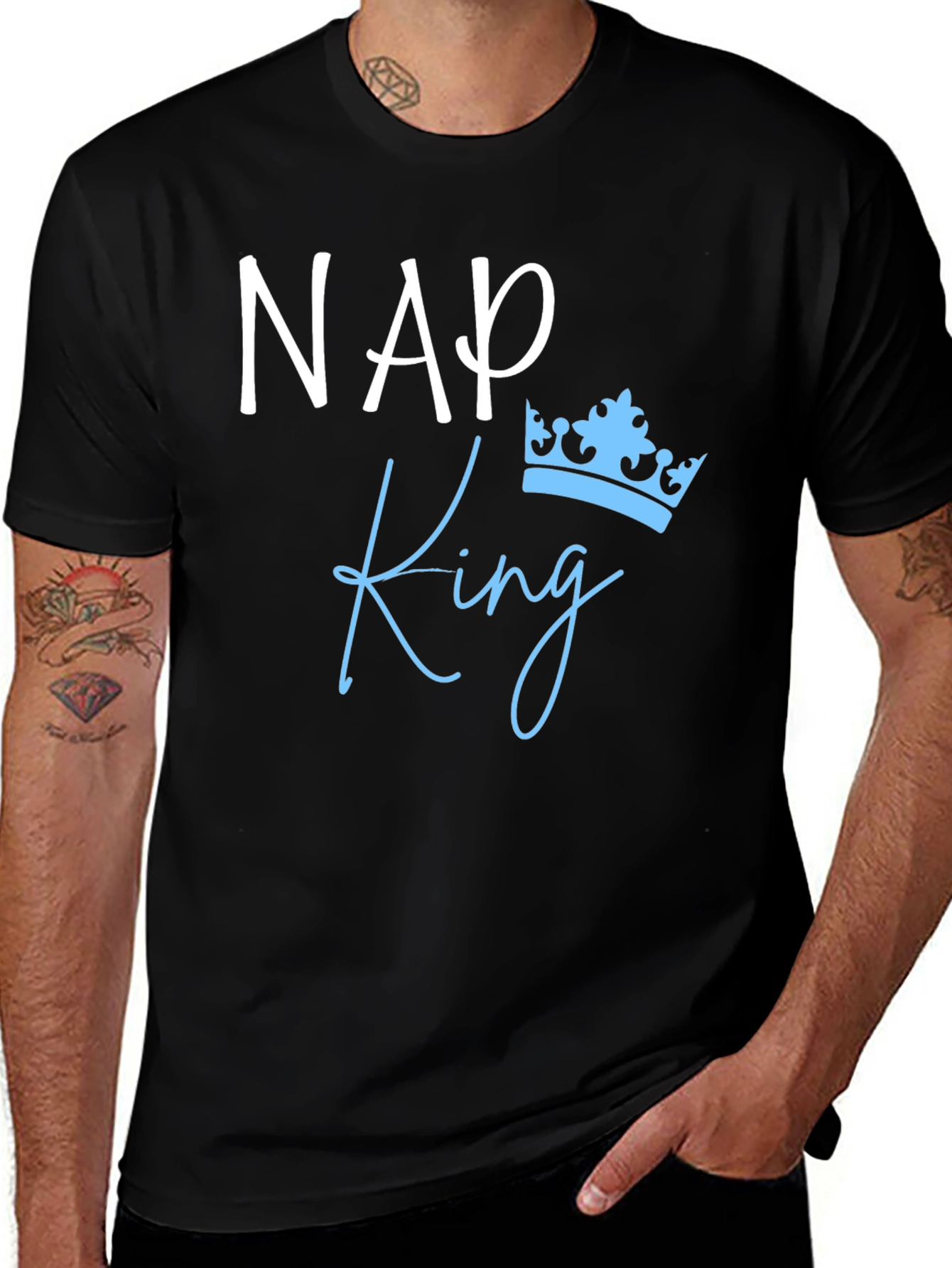 Variant 5 of Nap King Graphic T-Shirt - Relax in Style!