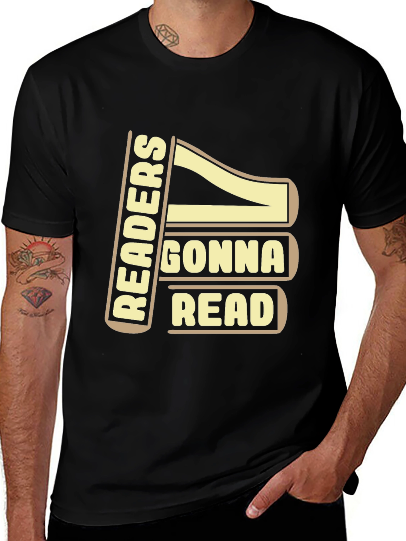 Variant 5 of Readers Gonna Read T-Shirt - Funny Book Lover Tee
