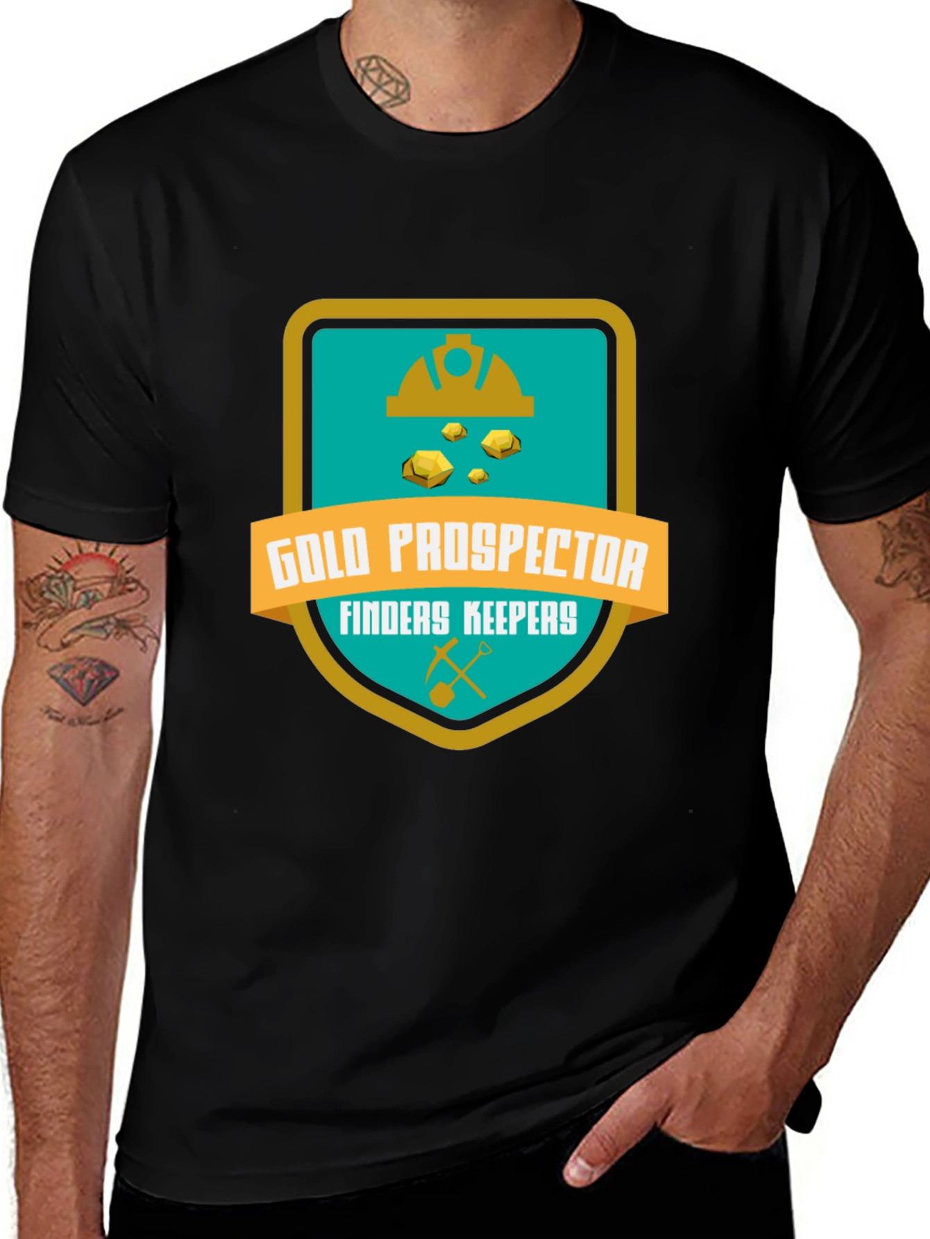Gold Prospector Graphic Tee - Finders Keepers T-Shirt