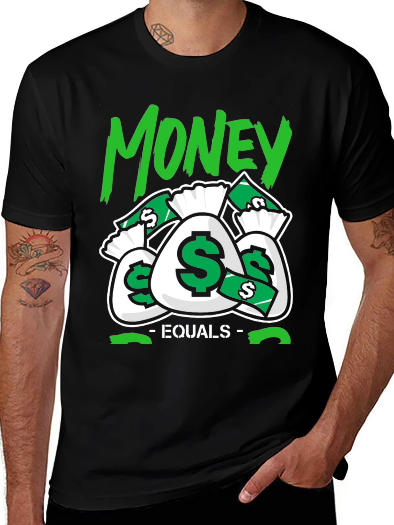 Variant 6 of Money Equals T-Shirt