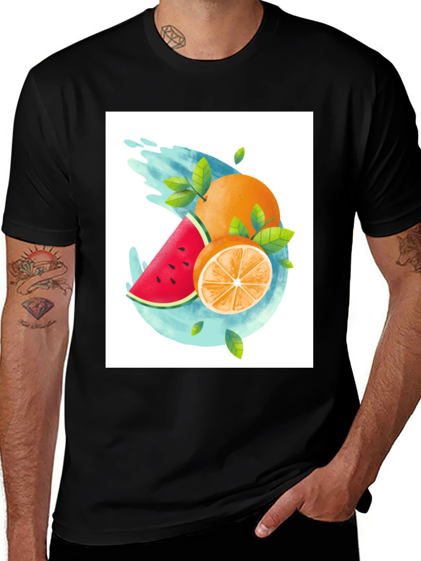 Variant 8 of Summer Fruit Graphic Tee