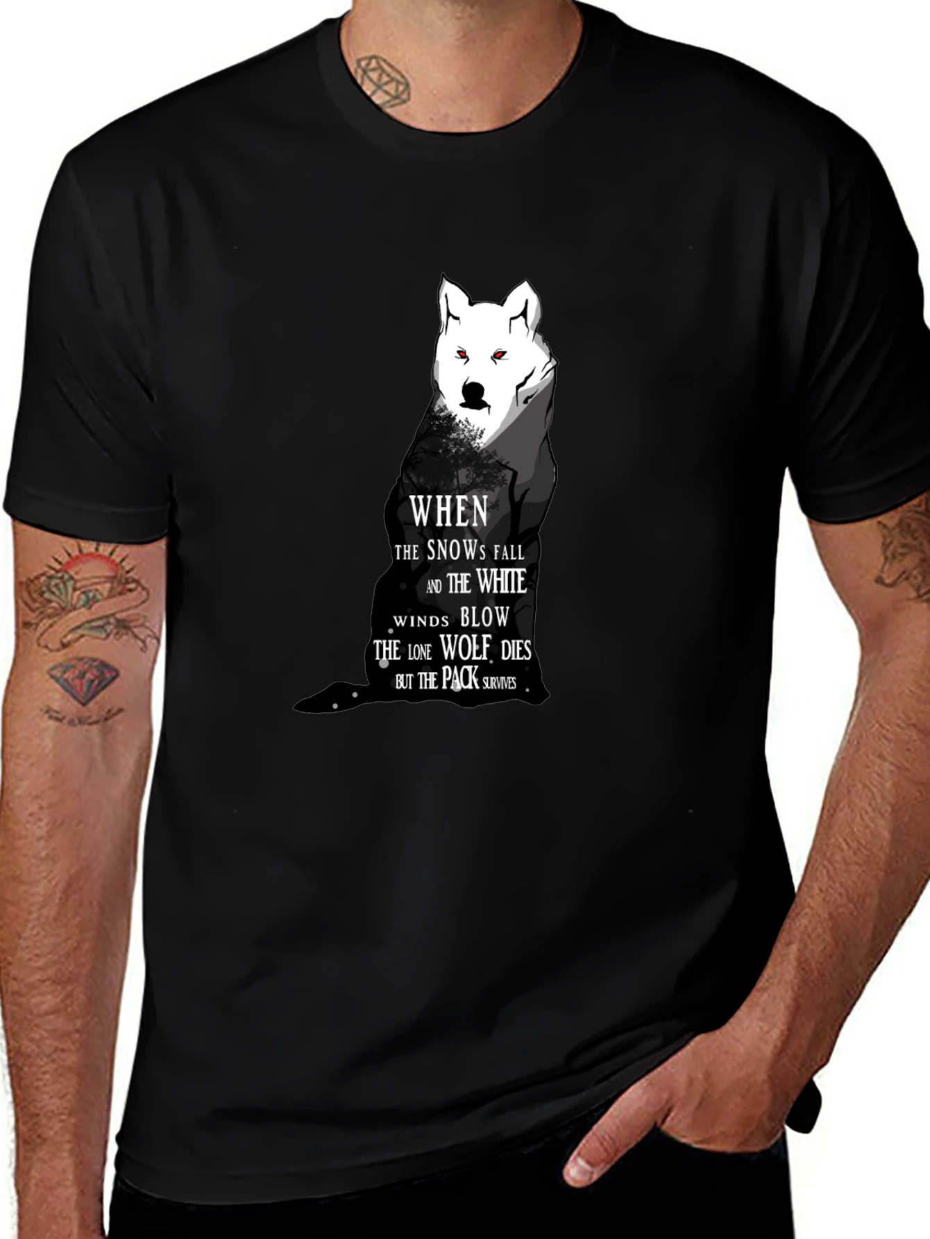 Variant 19 of Lone Wolf Pack Survives T-Shirt
