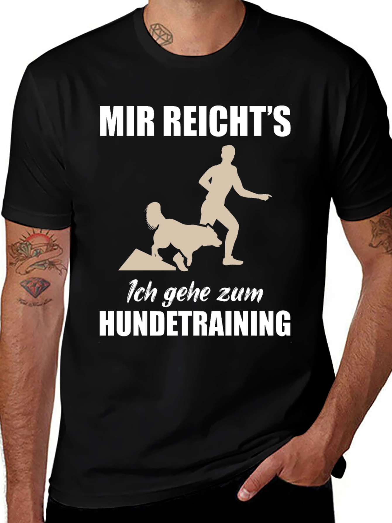 Dog Training T-Shirt - Mir Reicht's Funny Tee