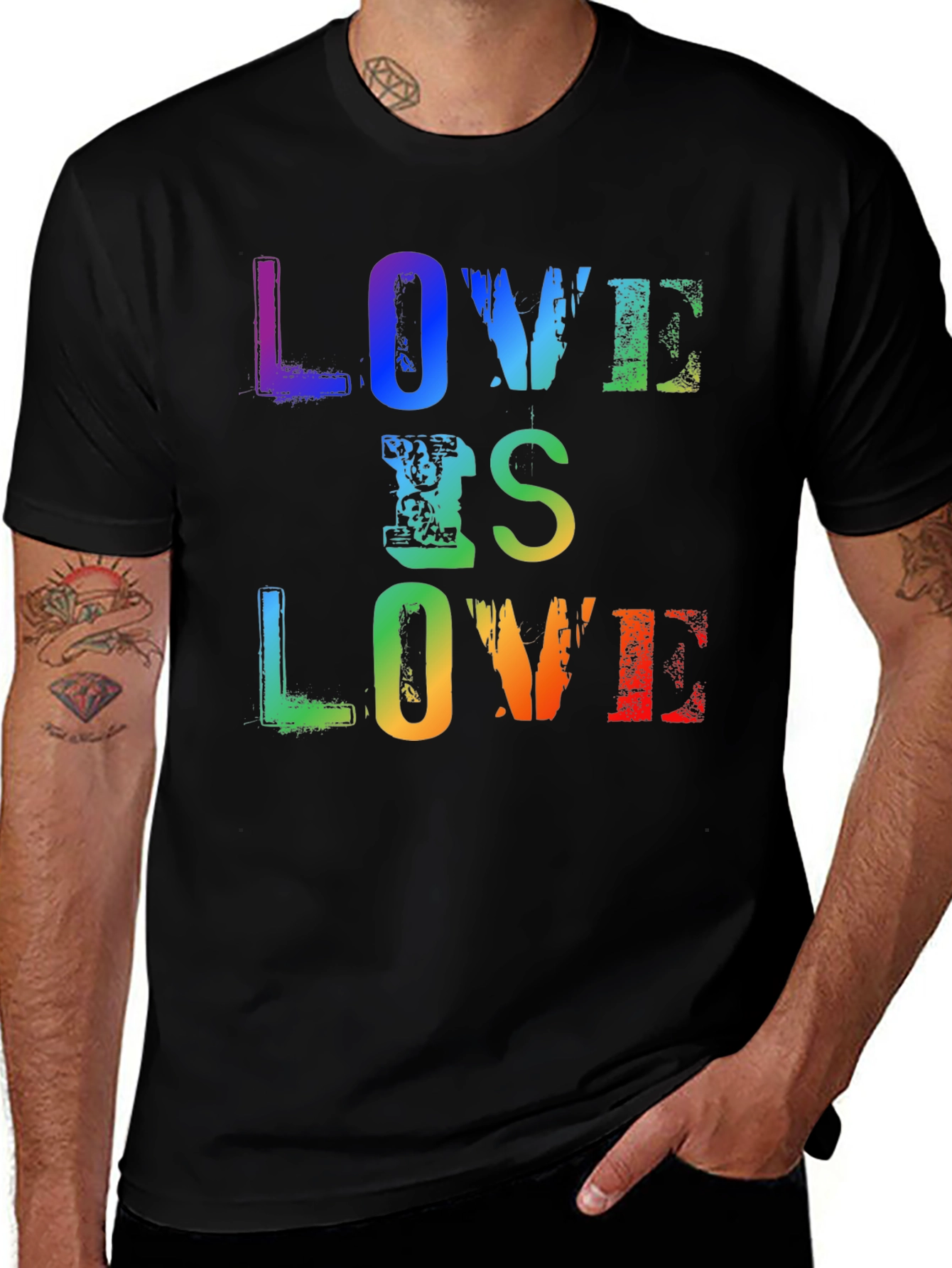 Variant 29 of Love Is Love Rainbow Pride T-Shirt