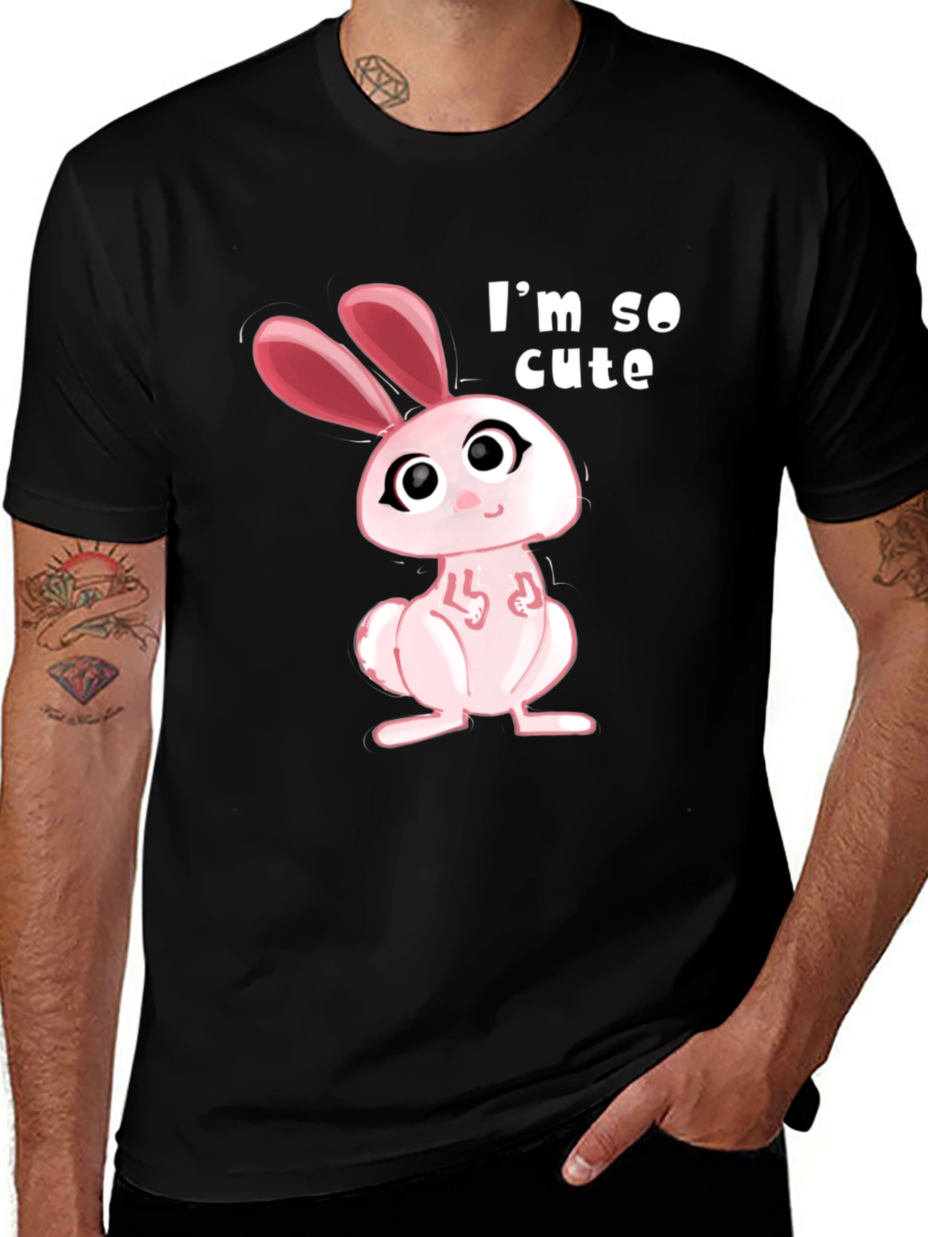 Variant 16 of Cute Bunny T-Shirt - I'm So Cute