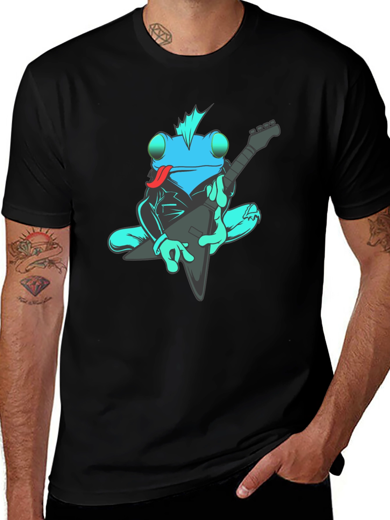 Variant 21 of Frog Rocker Graphic T-Shirt