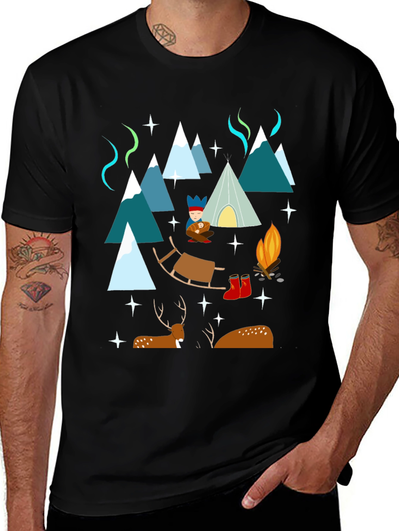 Variant 30 of Camping Adventure Graphic Tee