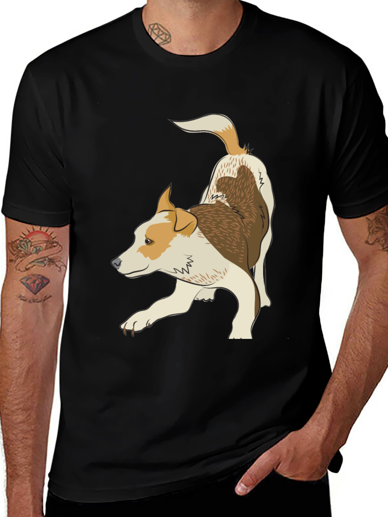 Variant 23 of Dog Design T-Shirt - Fun Pet Lover's Tee
