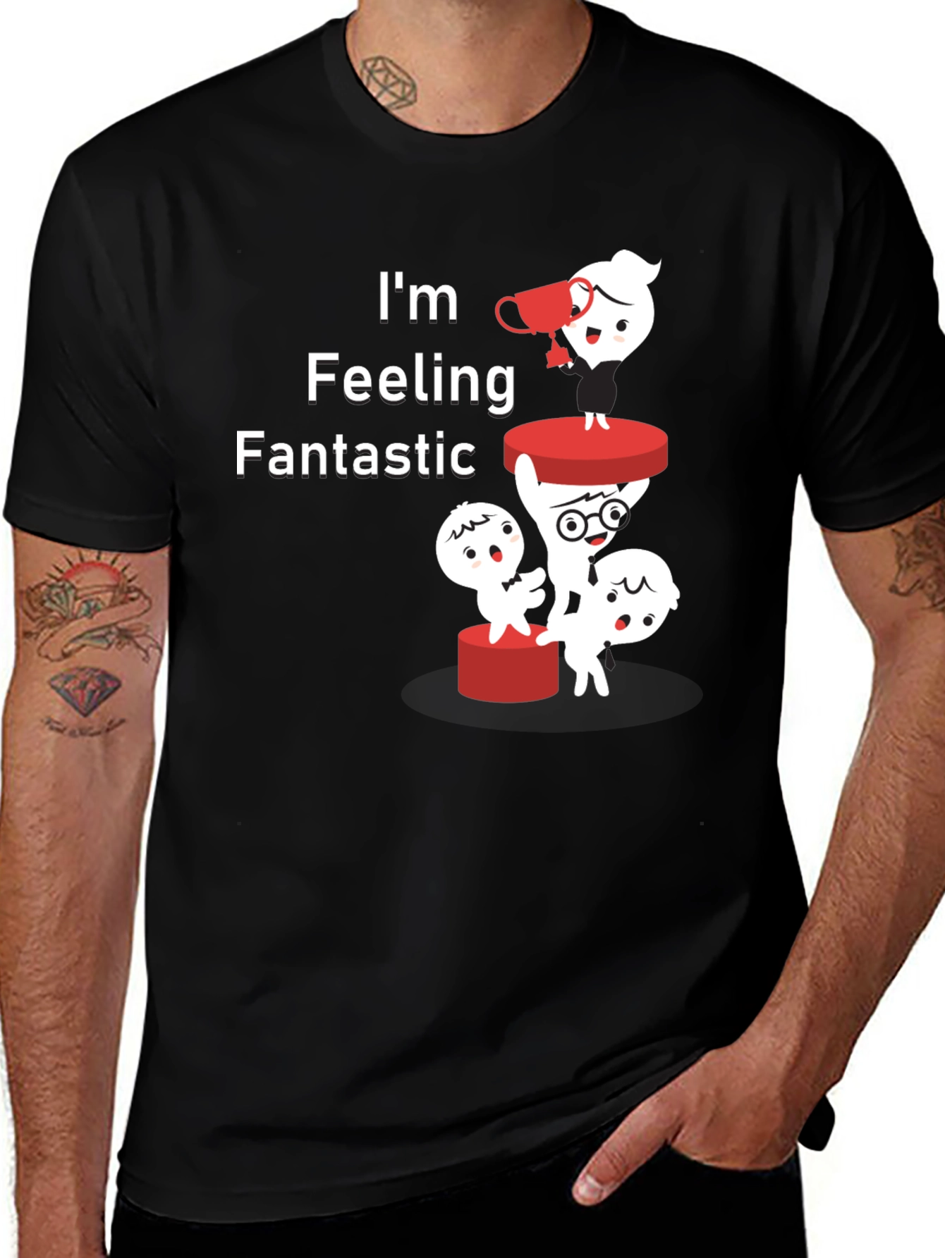 Variant 30 of Feeling Fantastic Graphic Tee