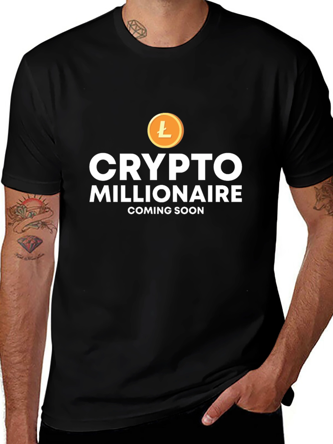 Variant 21 of Crypto Millionaire T-Shirt - Coming Soon