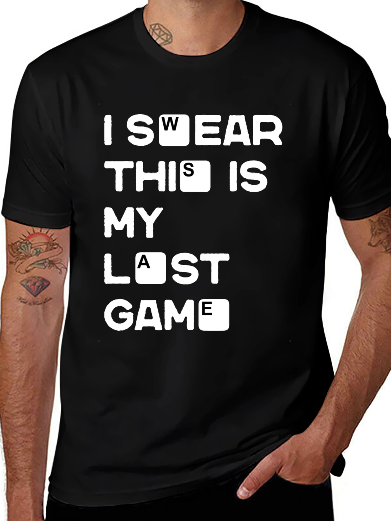 Gamer's Tee: "I Swear This Is My Last Game"