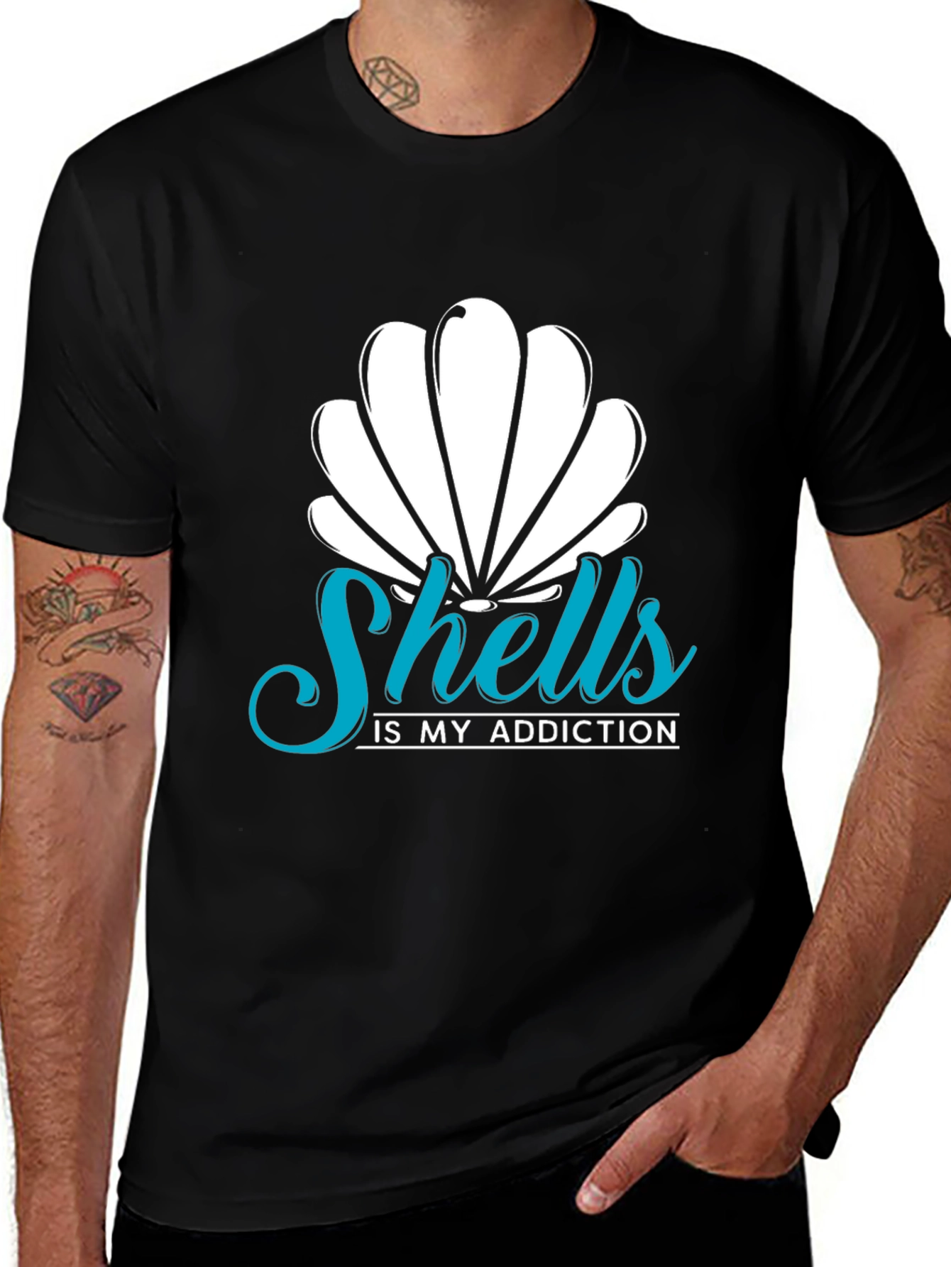 Variant 4 of Shells is My Addiction T-Shirt