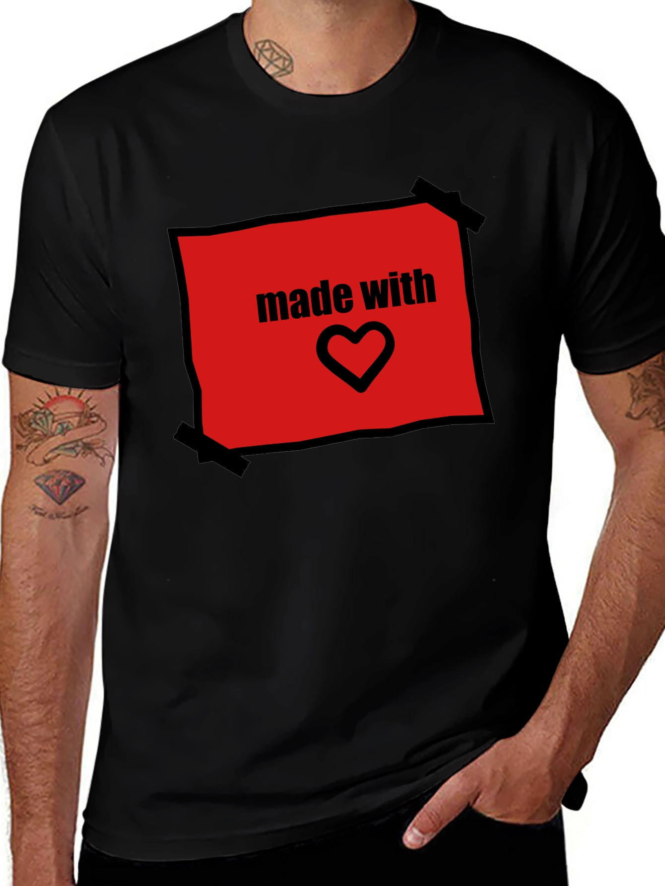 Variant 23 of Made with Love Tee