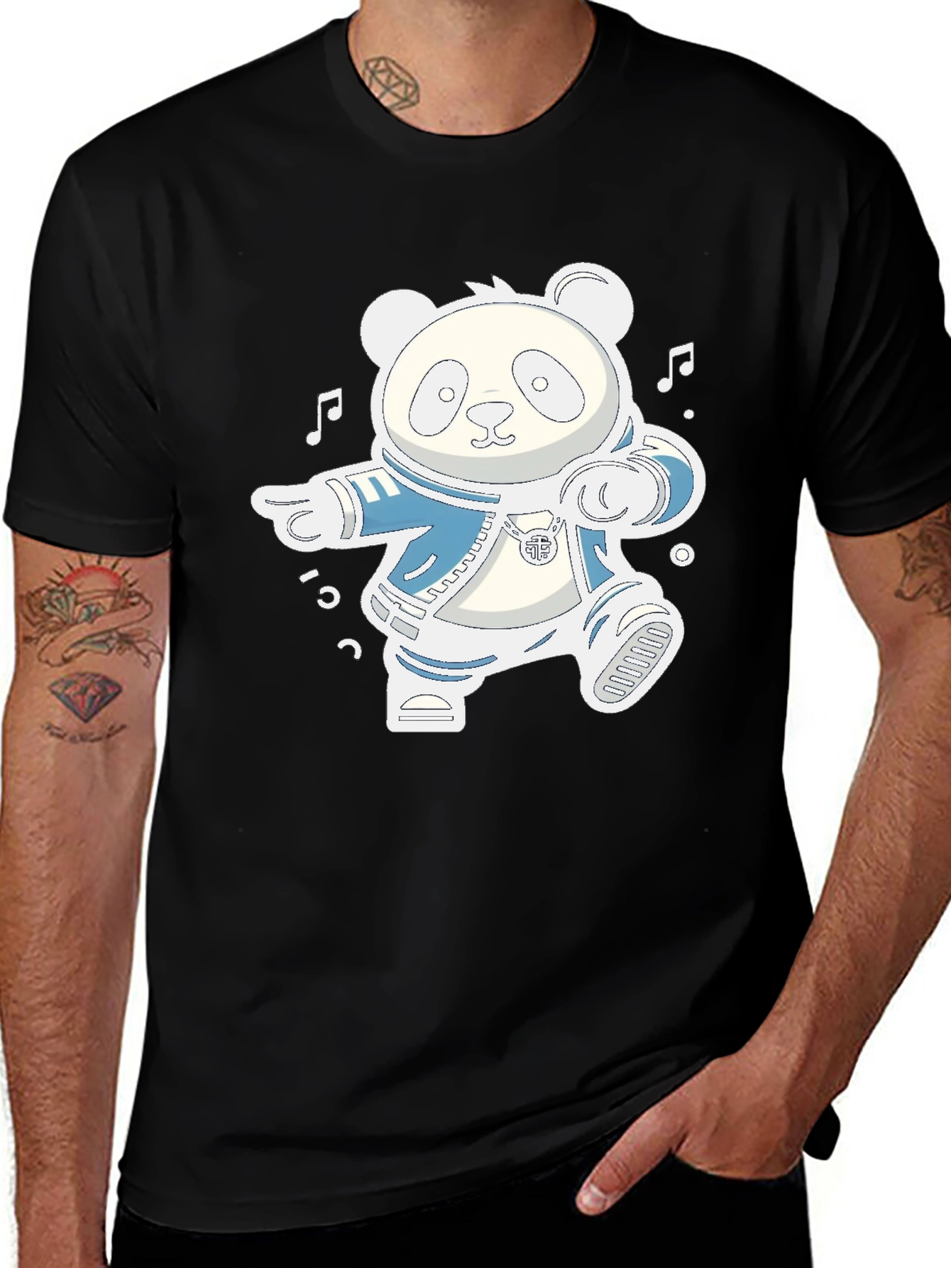 Variant 30 of Cool Panda T-Shirt - Dancing Panda