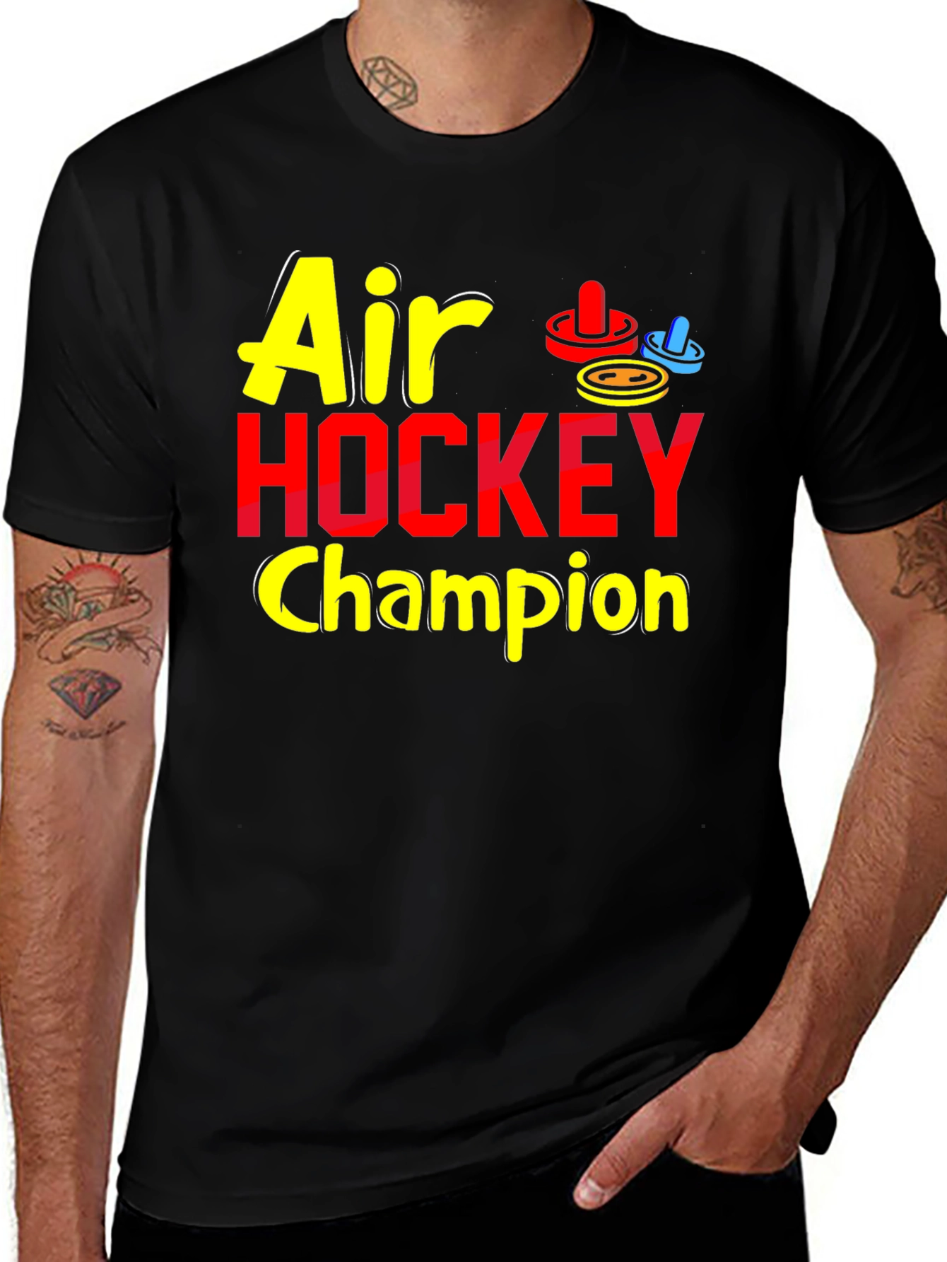 Variant 13 of Air Hockey Champion T-Shirt