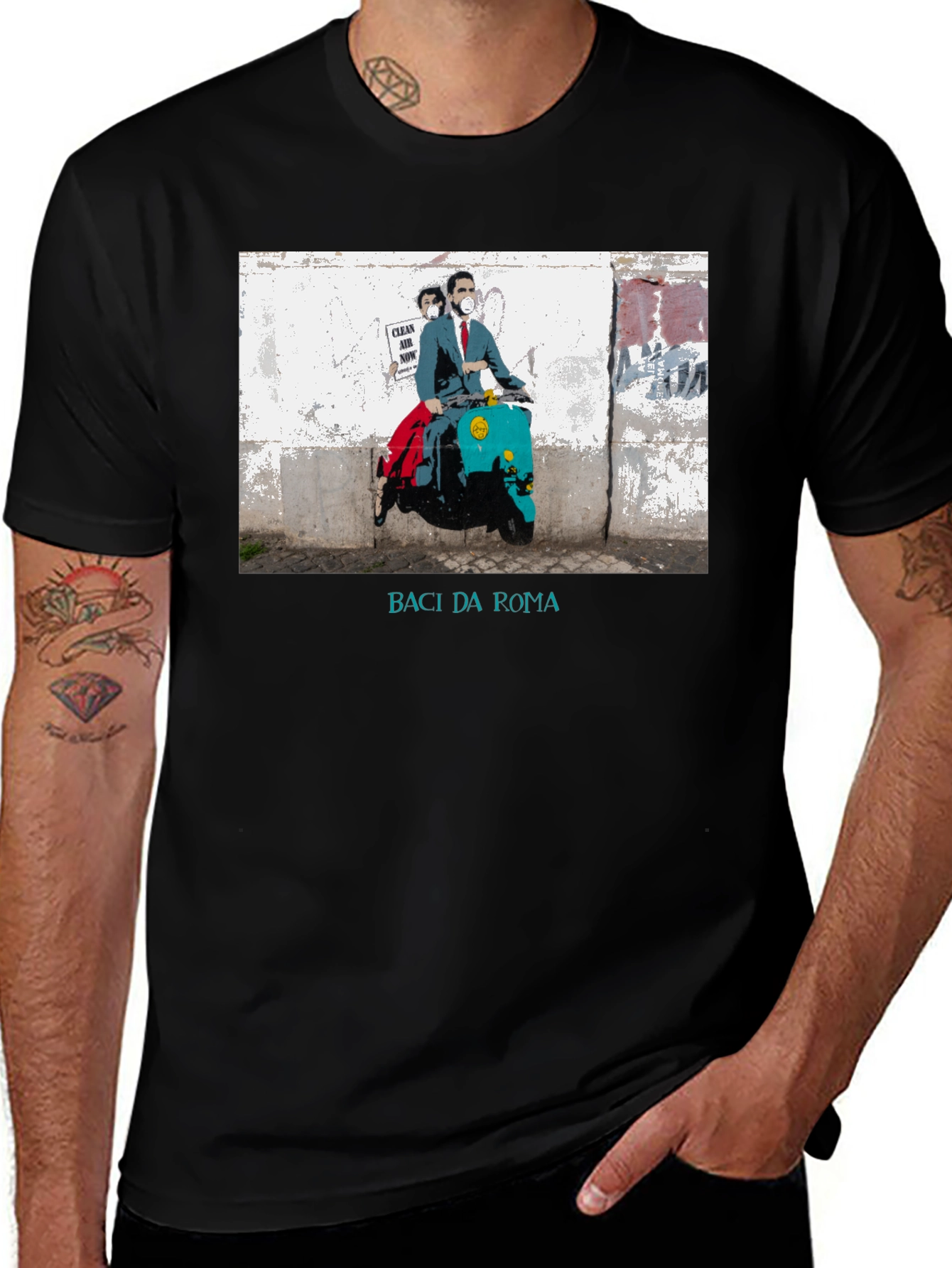 Variant 8 of Baci Da Roma Graphic Tee