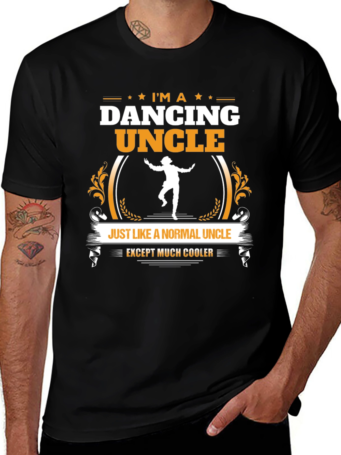 Dancing Uncle T-Shirt - Cool & Unique Gift