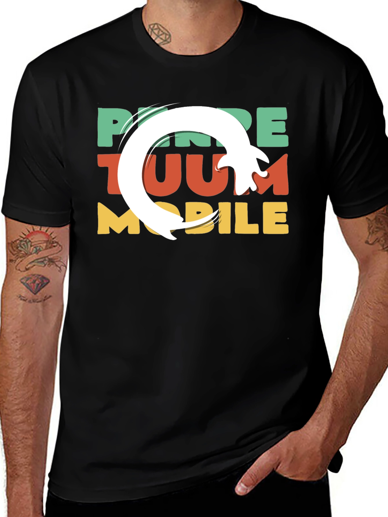 Variant 28 of Funky Retro Style Mobile T-Shirt