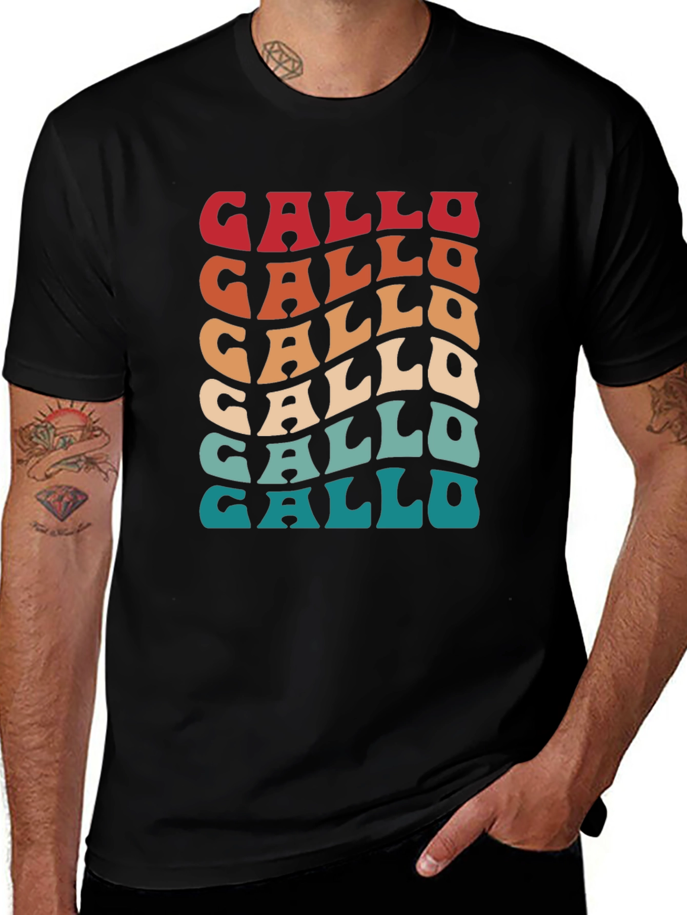 Variant 21 of Retro Style Gallo T-Shirt