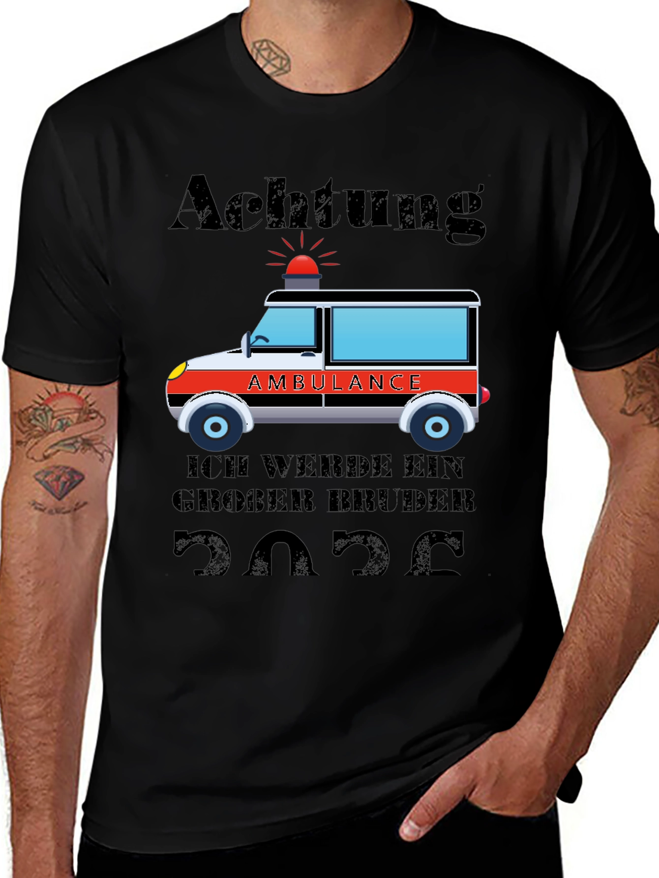 Achtung! Big Brother 2023 Ambulance T-Shirt