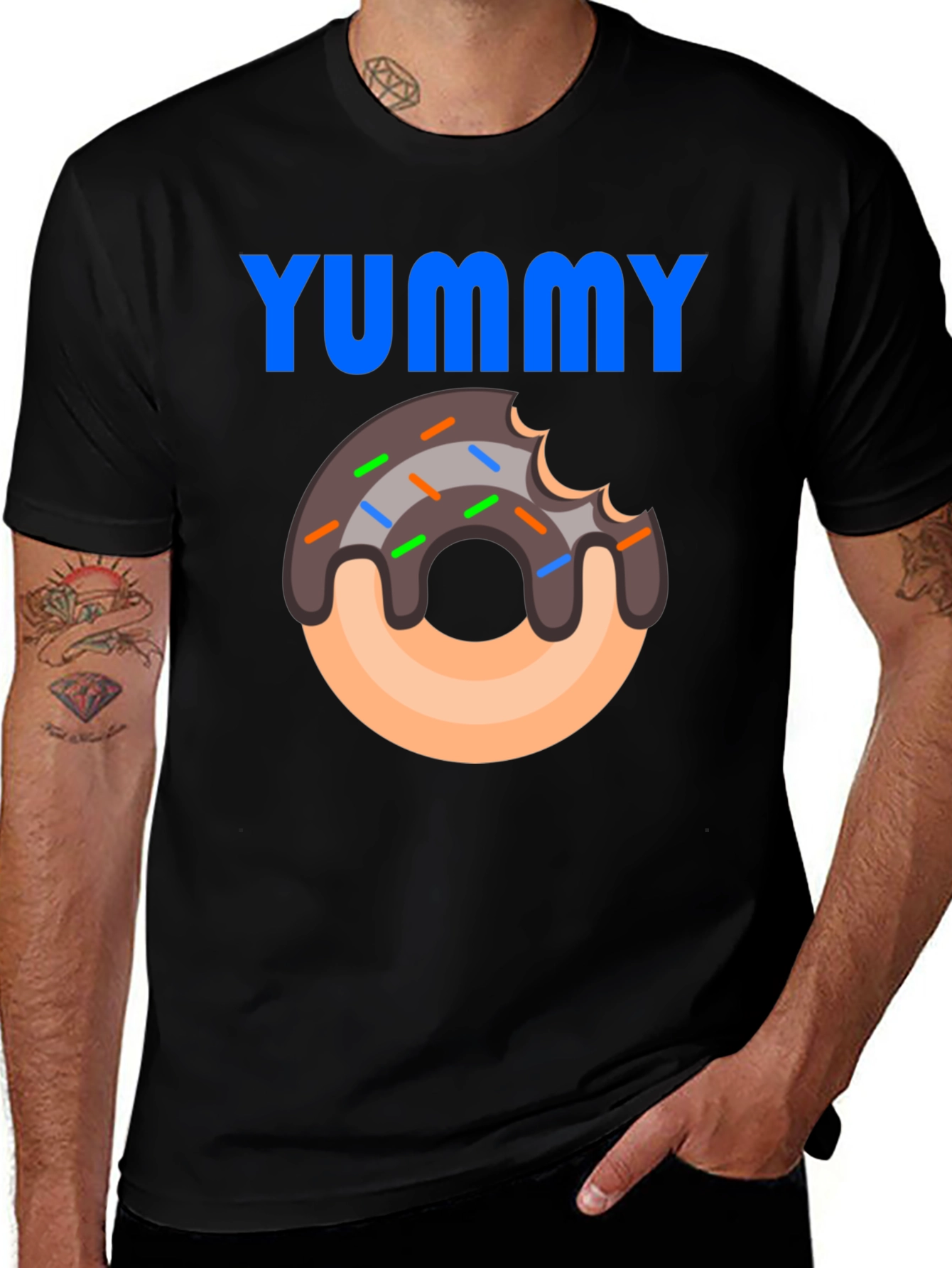 Variant 16 of Yummy Donut Graphic Tee