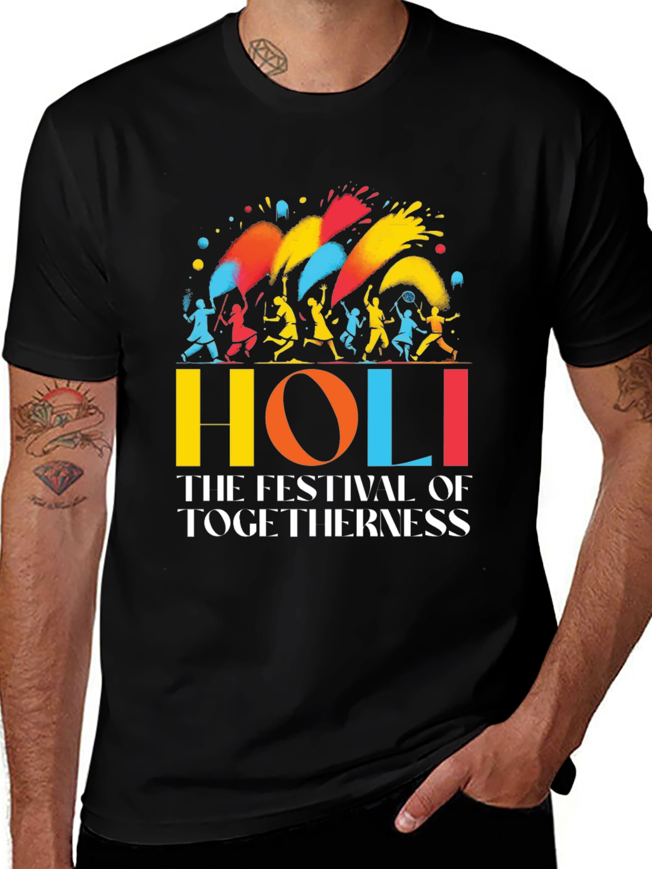 Holi Festival T-Shirt - Togetherness